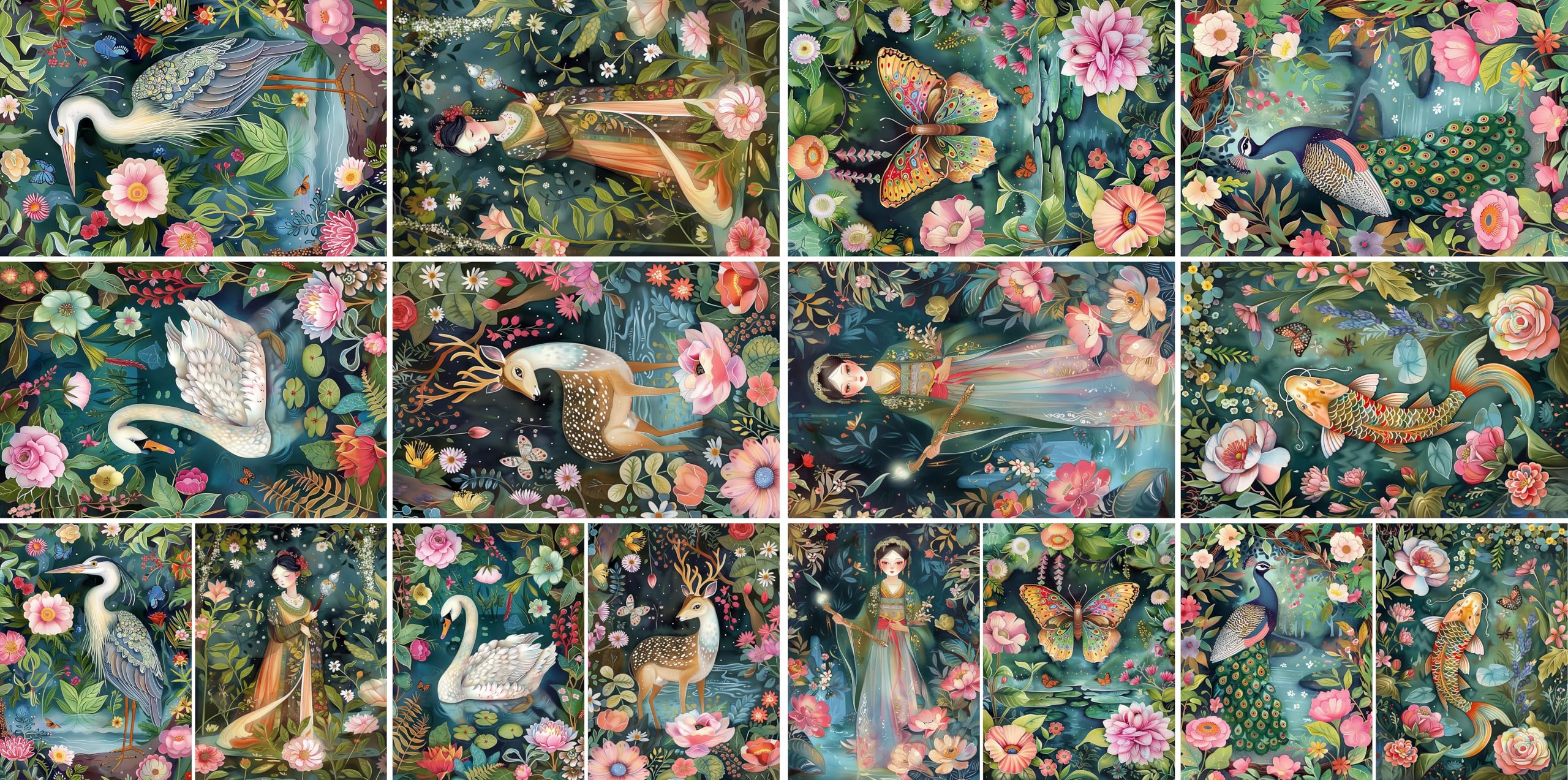 Animal Smalls Rice Papers – Decoupage Paper 16x Designs for Collage, Mixed Media, Card Making & Crafts, Decoupage by CRAFT KREATIVELY