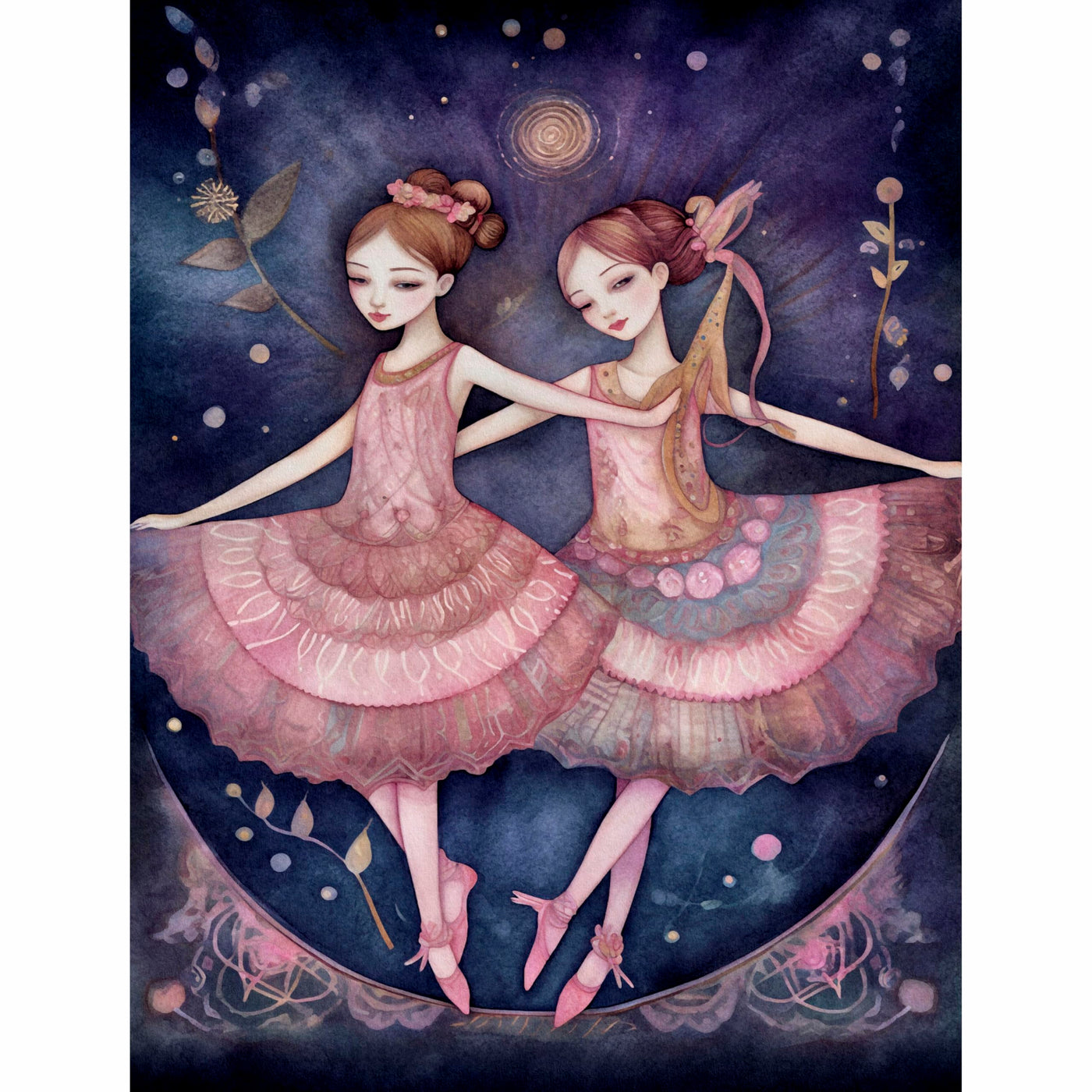 Decoupage Rice Paper, 20 x 26.5cm (6 Sheets) – 6x Decoupage Ballet Papers for Collage, Mixed Media, Card Making & Crafts, Decoupage by CRAFT KREATIVELY