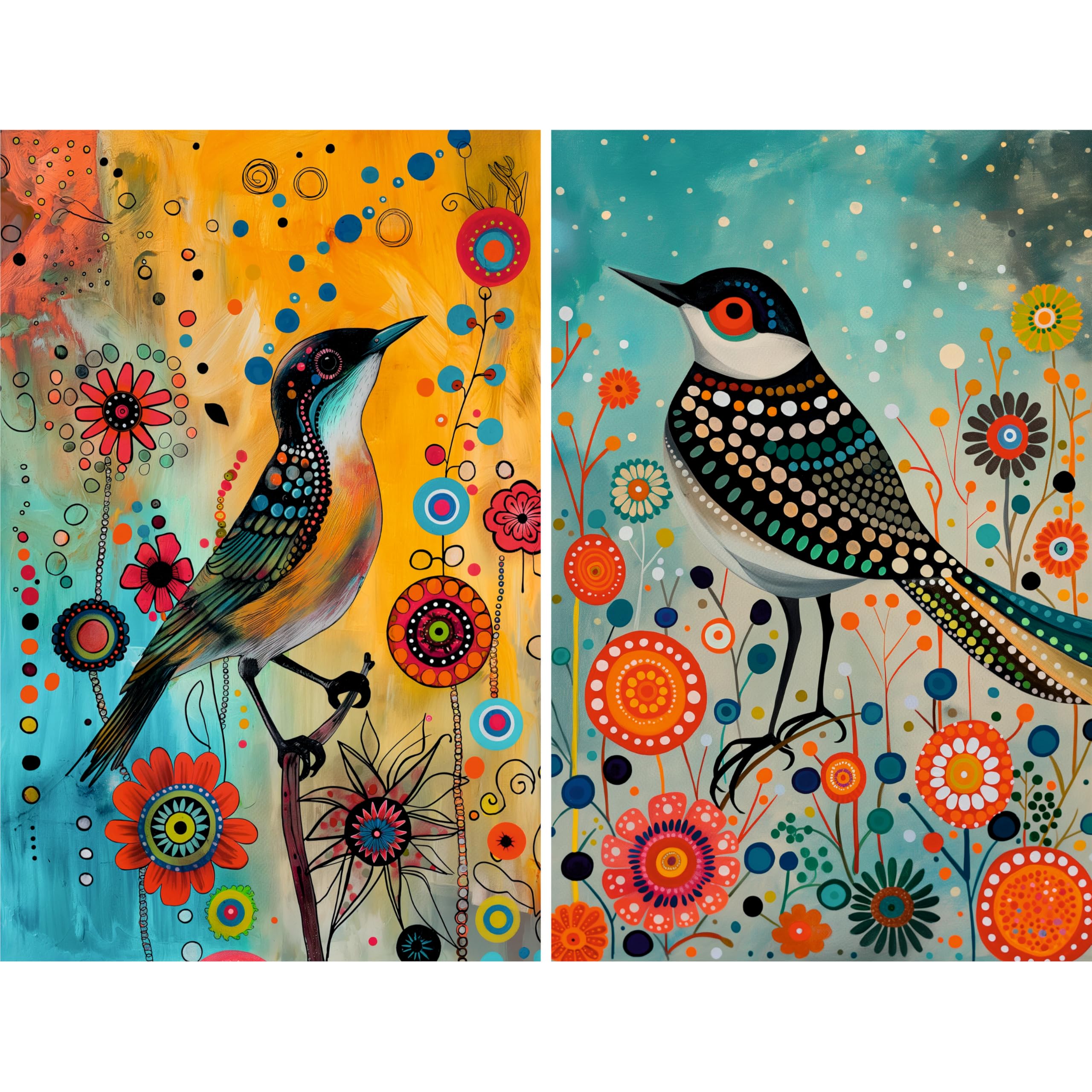 Decoupage Rice Papers - 6 Pieces | 6 Unique Designs | Versatile Decoupage Designs for Art Projects & Crafting by CRAFT KREATIVELY