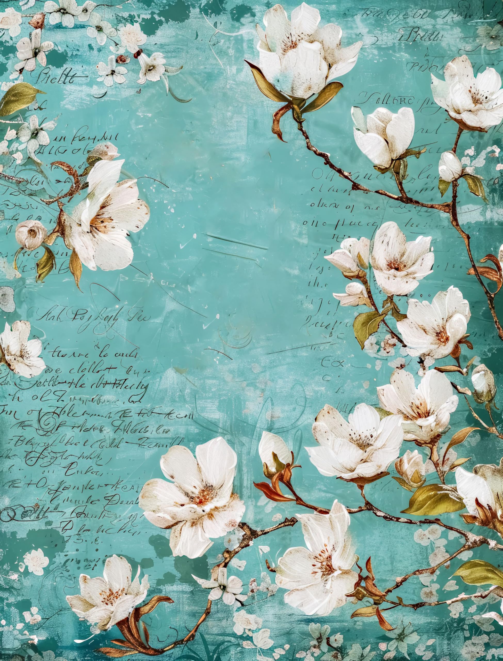 Decoupage Rice Papers - 6 Pieces | 6 Unique Designs | Versatile Decoupage Designs for Art Projects & Crafting by CRAFT KREATIVELY