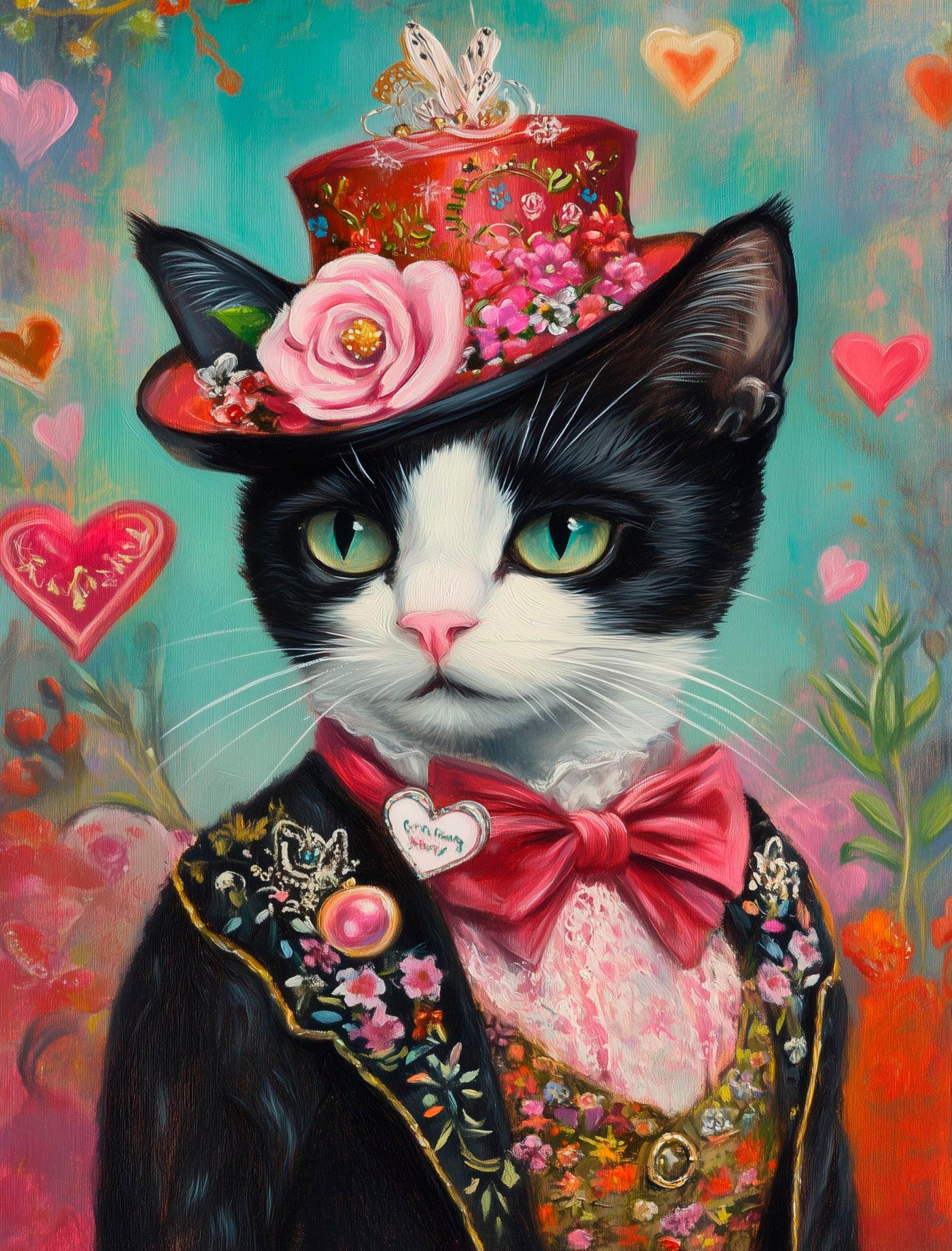 Decoupage Rice Papers - 6 Pieces | 6 Unique Designs | Versatile Decoupage Designs for Art Projects & Crafting by CRAFT KREATIVELY (Cats)