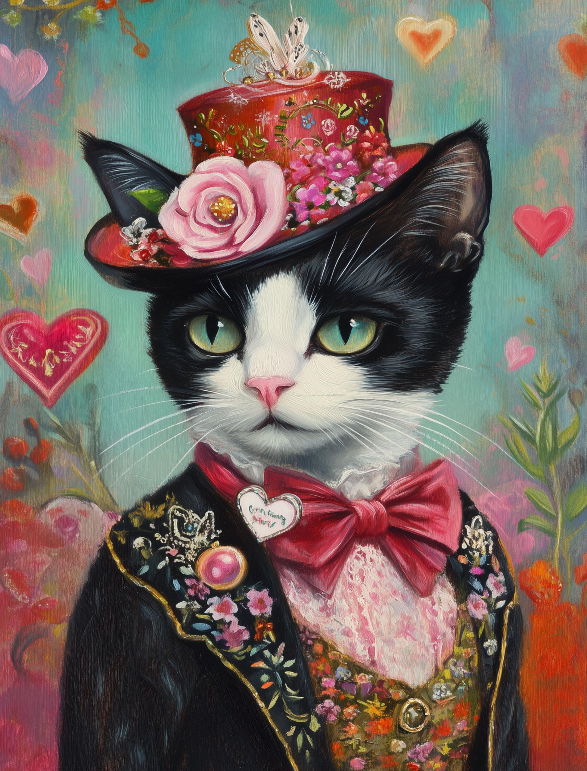 Decoupage Rice Papers - 6 Pieces | 6 Unique Designs | Versatile Decoupage Designs for Art Projects & Crafting by CRAFT KREATIVELY (Cats)
