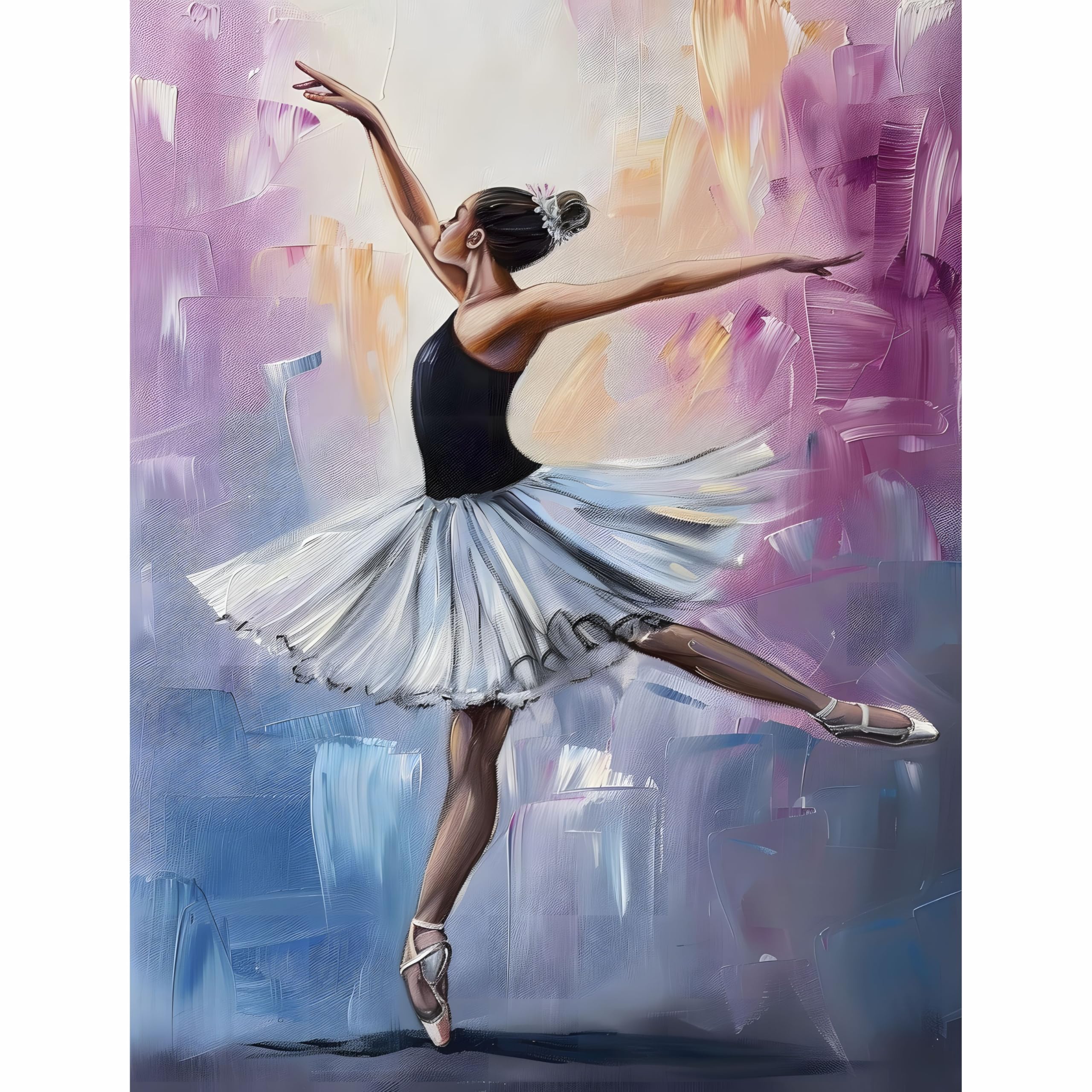 Decoupage Rice Paper, 20 x 26.5cm (6 Sheets) – 6x Decoupage Ballet Papers for Collage, Mixed Media, Card Making & Crafts, Decoupage by CRAFT KREATIVELY