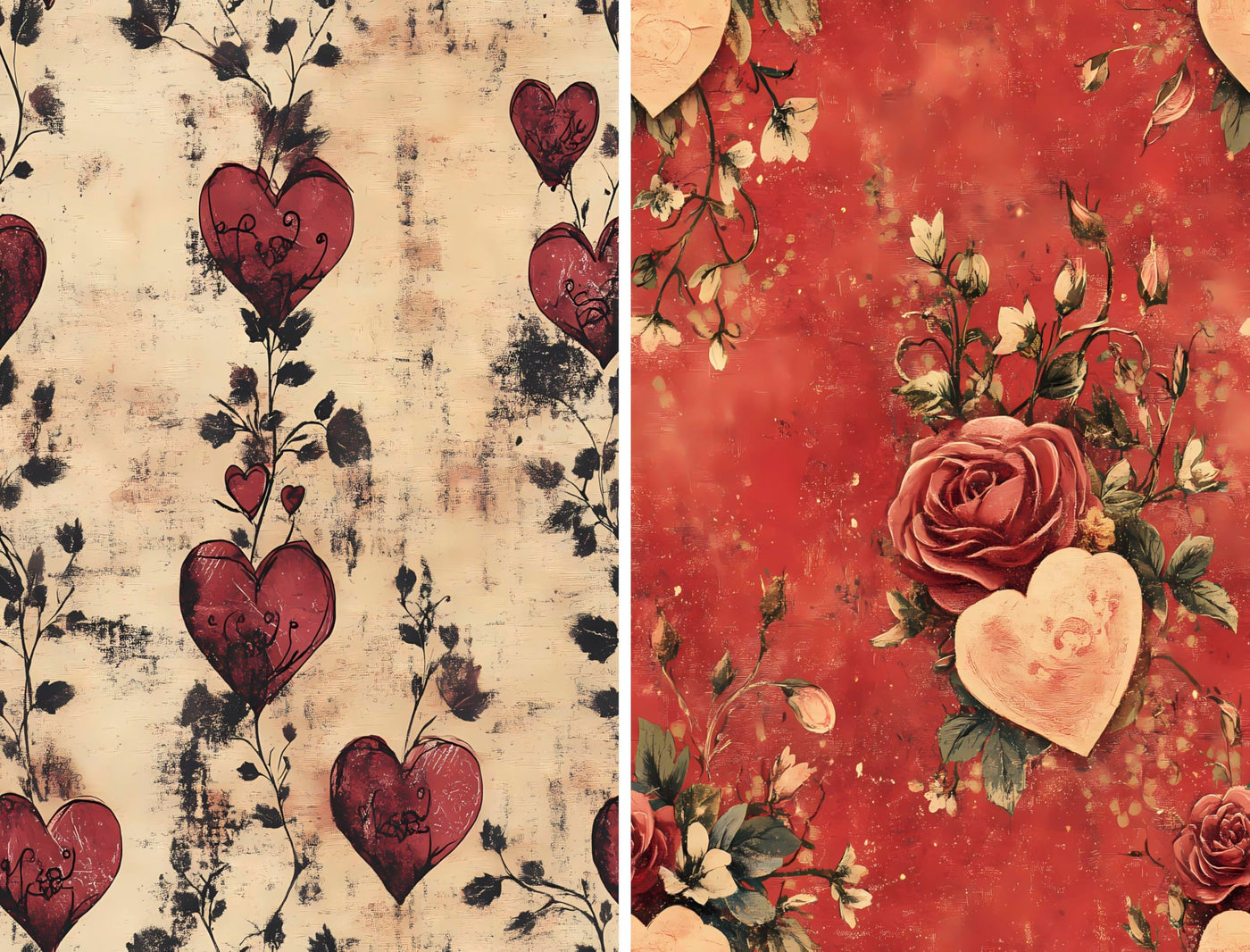 Decoupage Rice Papers - 6 Pieces | 6 Unique Designs | Versatile Decoupage Designs for Art Projects & Crafting by CRAFT KREATIVELY