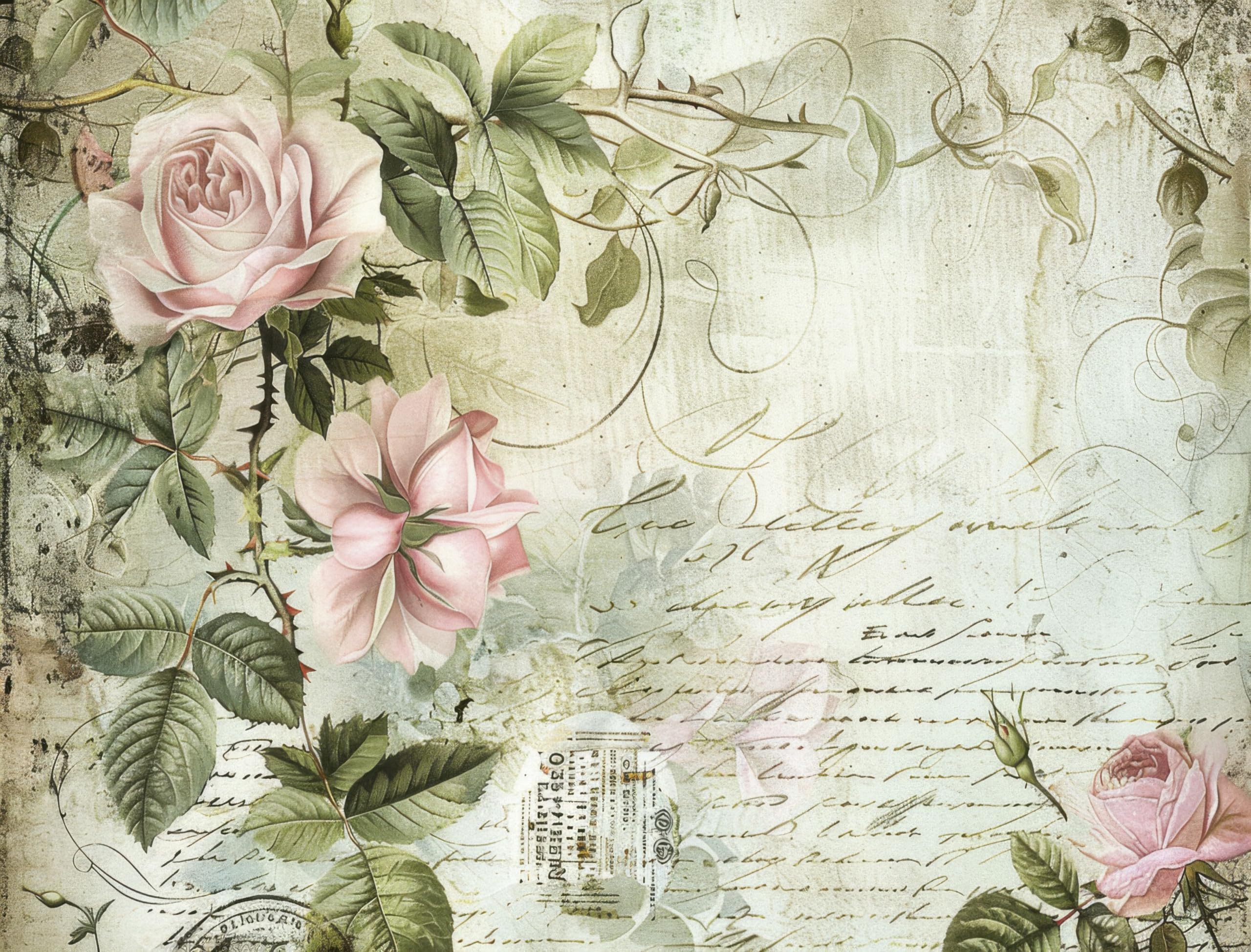 Decoupage Rice Papers - 6 Pieces | 6 Unique Designs | Versatile Decoupage Designs for Art Projects & Crafting by CRAFT KREATIVELY