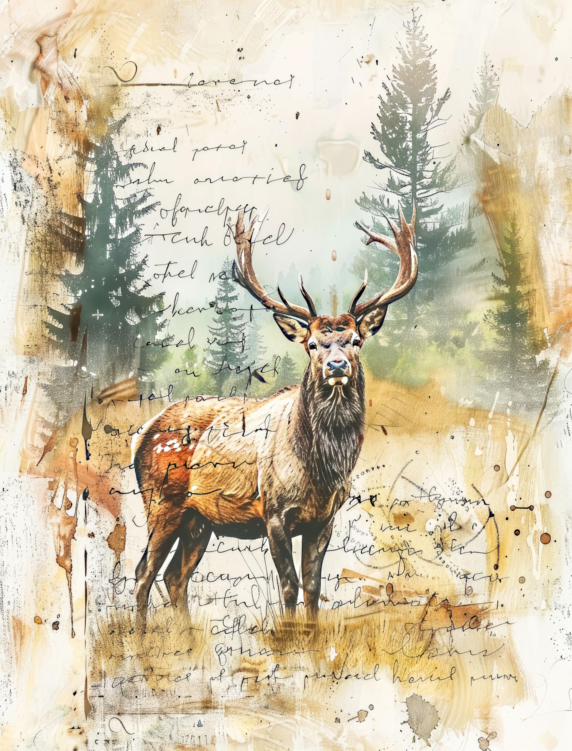 Animal Rice Papers – Decoupage Paper 6x Designs for Collage, Mixed Media, Card Making & Crafts, Decoupage by CRAFT KREATIVELY
