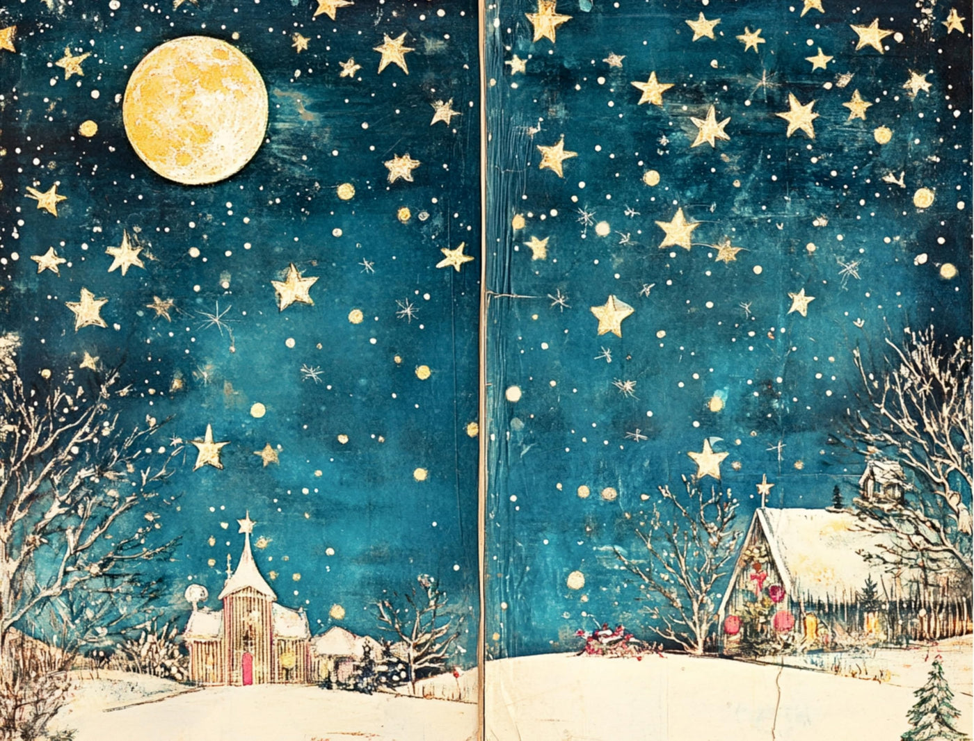 Decoupage Rice Papers - 6 Sheets | 6 Unique Designs | Versatile Christmas Designs for Art Projects & Crafting by CRAFT KREATIVELY