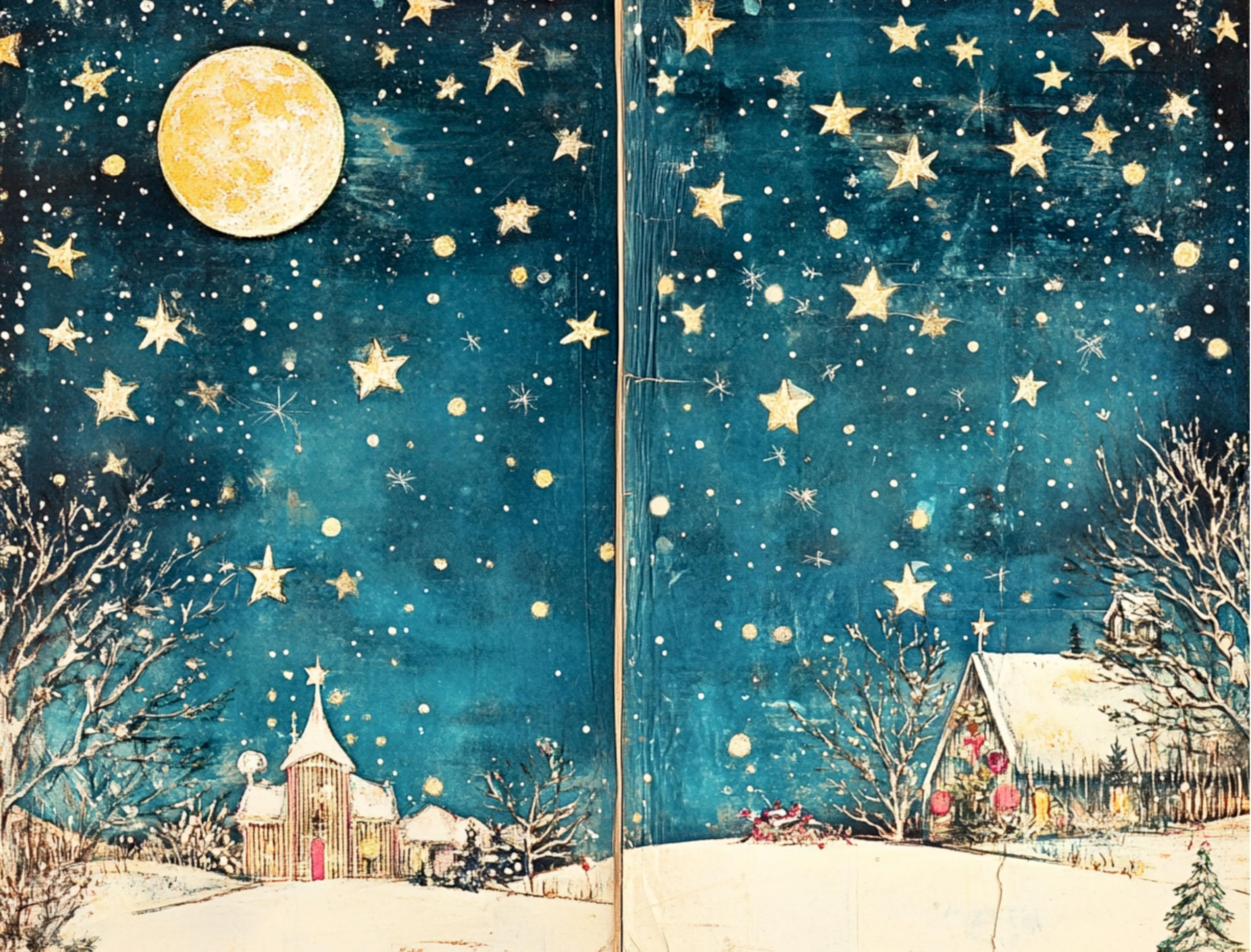 Decoupage Rice Papers - 6 Sheets | 6 Unique Designs | Versatile Christmas Designs for Art Projects & Crafting by CRAFT KREATIVELY