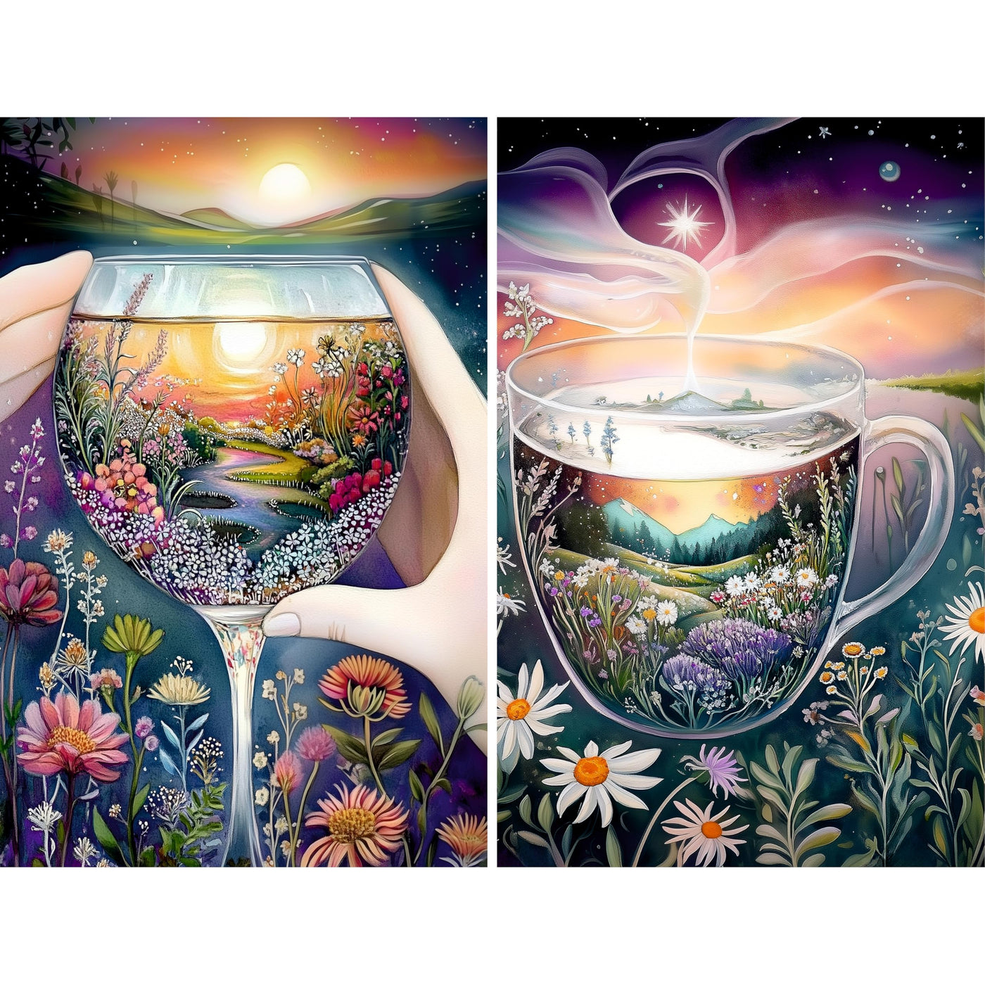 Decoupage Rice Paper, 20 x 26.5cm (6 Sheets) – 6x Decoupage Papers for Collage, Mixed Media, Card Making & Crafts, Decoupage by CRAFT KREATIVELY
