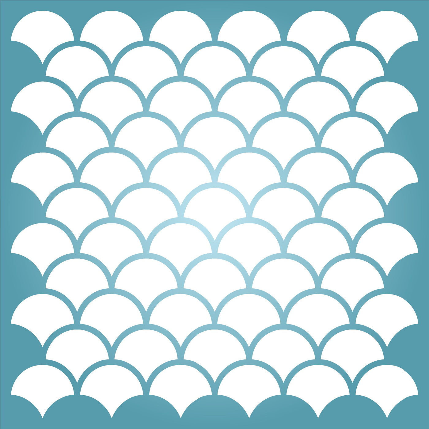 Fish Scale Trellis Stencil - Mermaid Fish Scales Template Alloverpaper