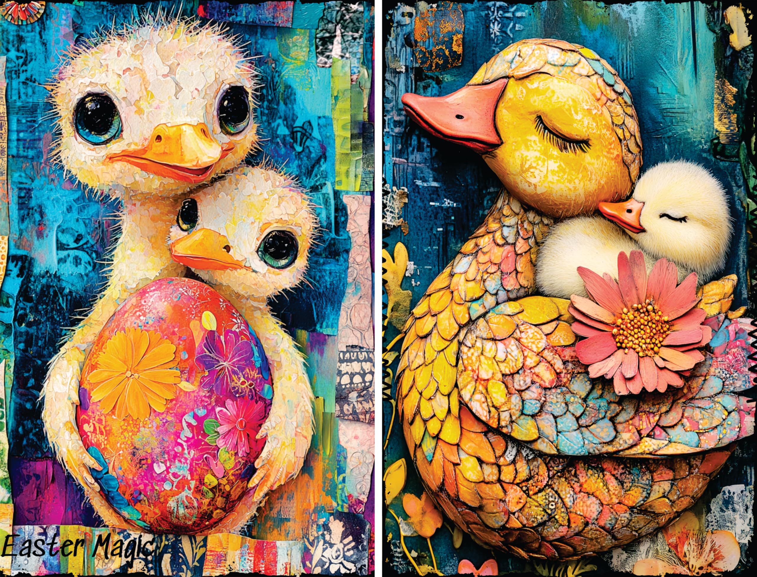 Decoupage Rice Papers - 6 Pieces | 12 Unique Designs | Versatile Decoupage Designs for Art Projects & Crafting by CRAFT KREATIVELY