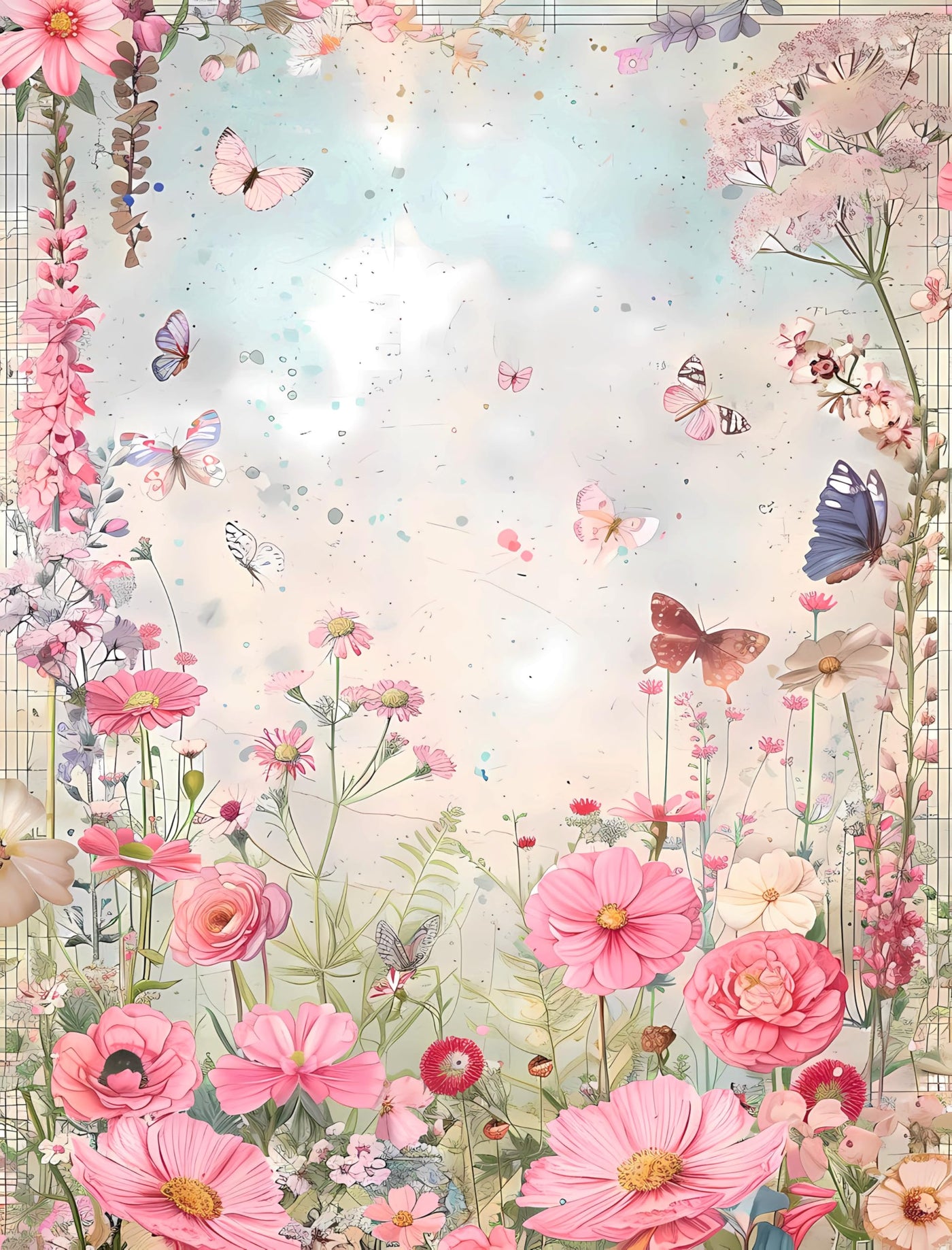 Decoupage Rice Paper, 20 x 26.5cm(6 Sheets) – 6x Decoupage Papers for Collage, Mixed Media, Card Making & Crafts, Decoupage by CRAFT KREATIVELY