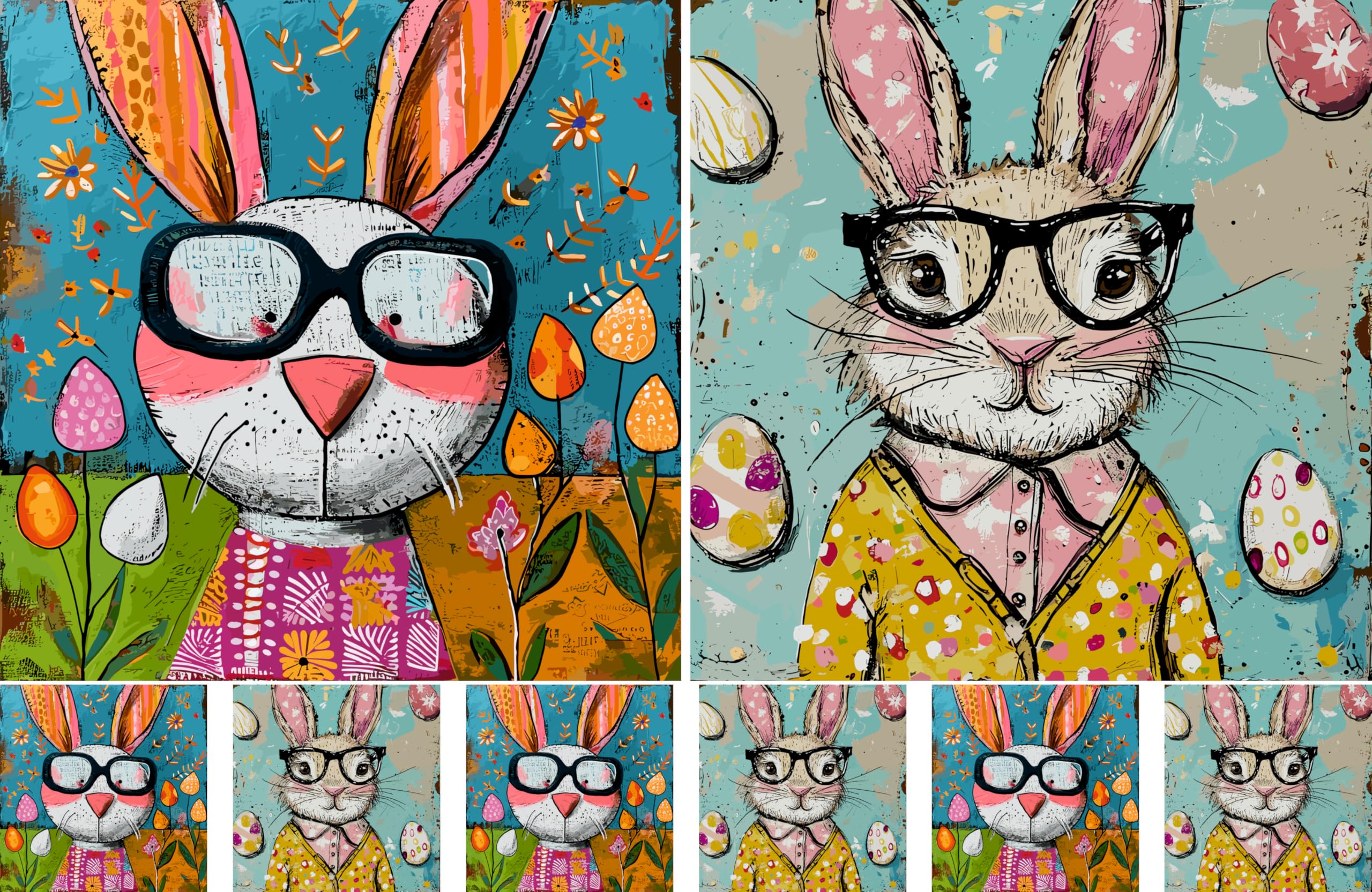 Decoupage Rice Papers - 4 Pages | 8 Unique Designs | Versatile Christmas Designs for Art Projects & Crafting by CRAFT KREATIVELY