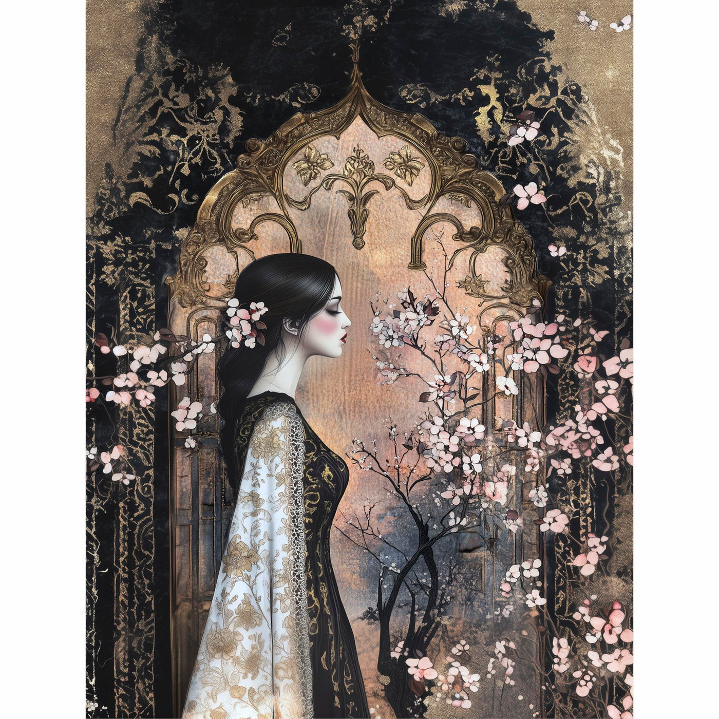 Decoupage Rice Paper, 20 x 26.5cm (6 Sheets) – 6x Decoupage Beauty Papers for Collage, Mixed Media, Card Making & Crafts, Decoupage by CRAFT KREATIVELY