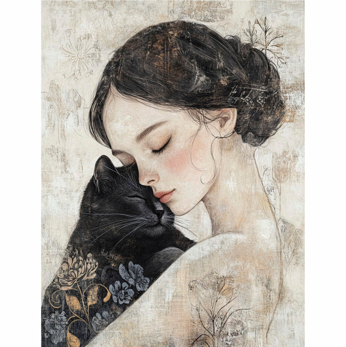 Decoupage Rice Paper, 20 x 26.5cm (6 Sheets) – 6x Decoupage Beauty Papers for Collage, Mixed Media, Card Making & Crafts, Decoupage by CRAFT KREATIVELY