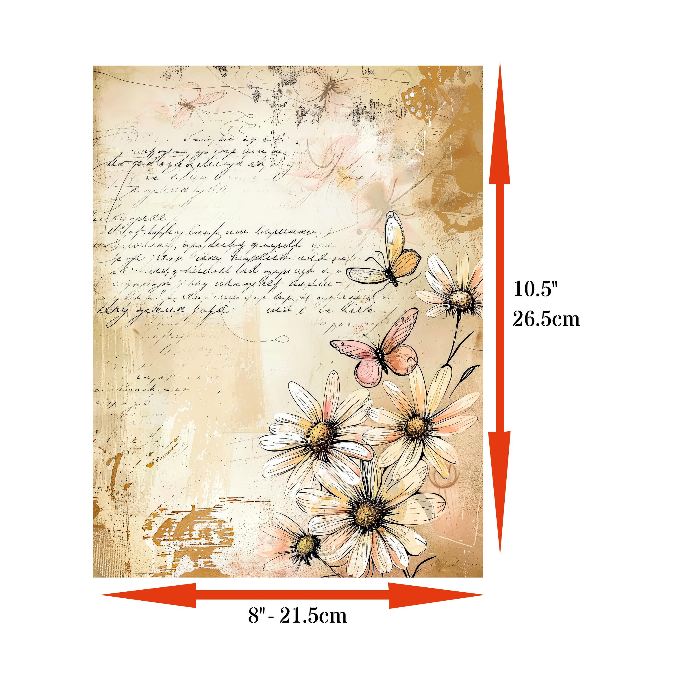 Decoupage Rice Papers - 6 Pieces | 6 Unique Designs | Versatile Decoupage Designs for Art Projects & Crafting by CRAFT KREATIVELY