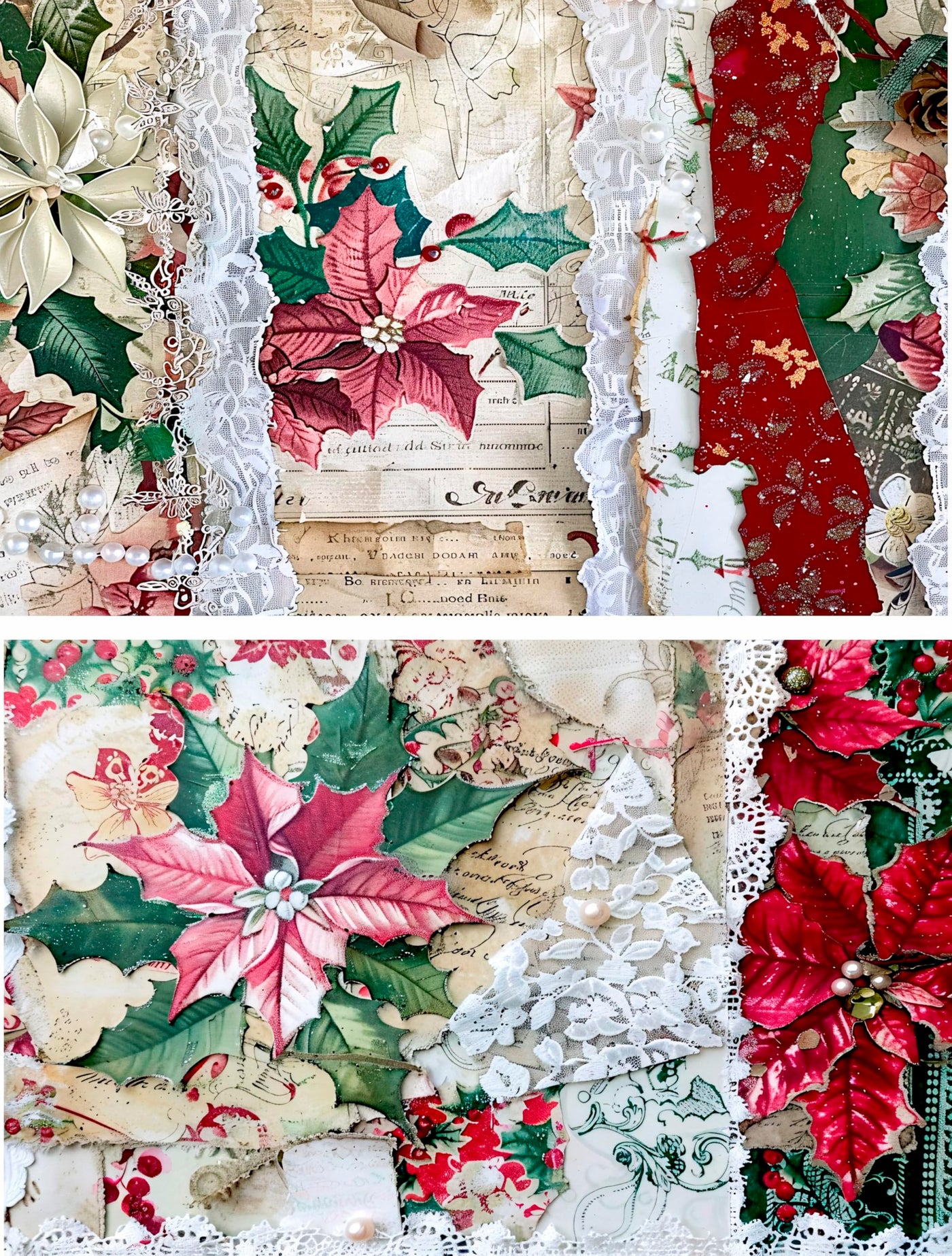 Decoupage Rice Papers - 6 Pieces | 6 Unique Designs | Versatile Decoupage Designs for Art Projects & Crafting by CRAFT KREATIVELY