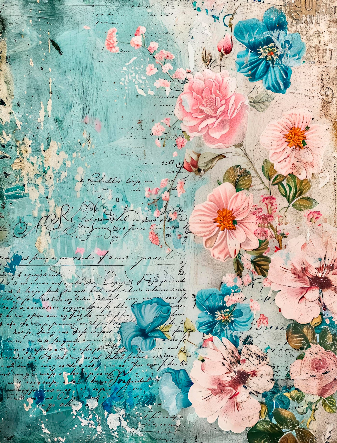 Decoupage Rice Papers - 6 Pieces | 6 Unique Designs | Versatile Decoupage Designs for Art Projects & Crafting by CRAFT KREATIVELY