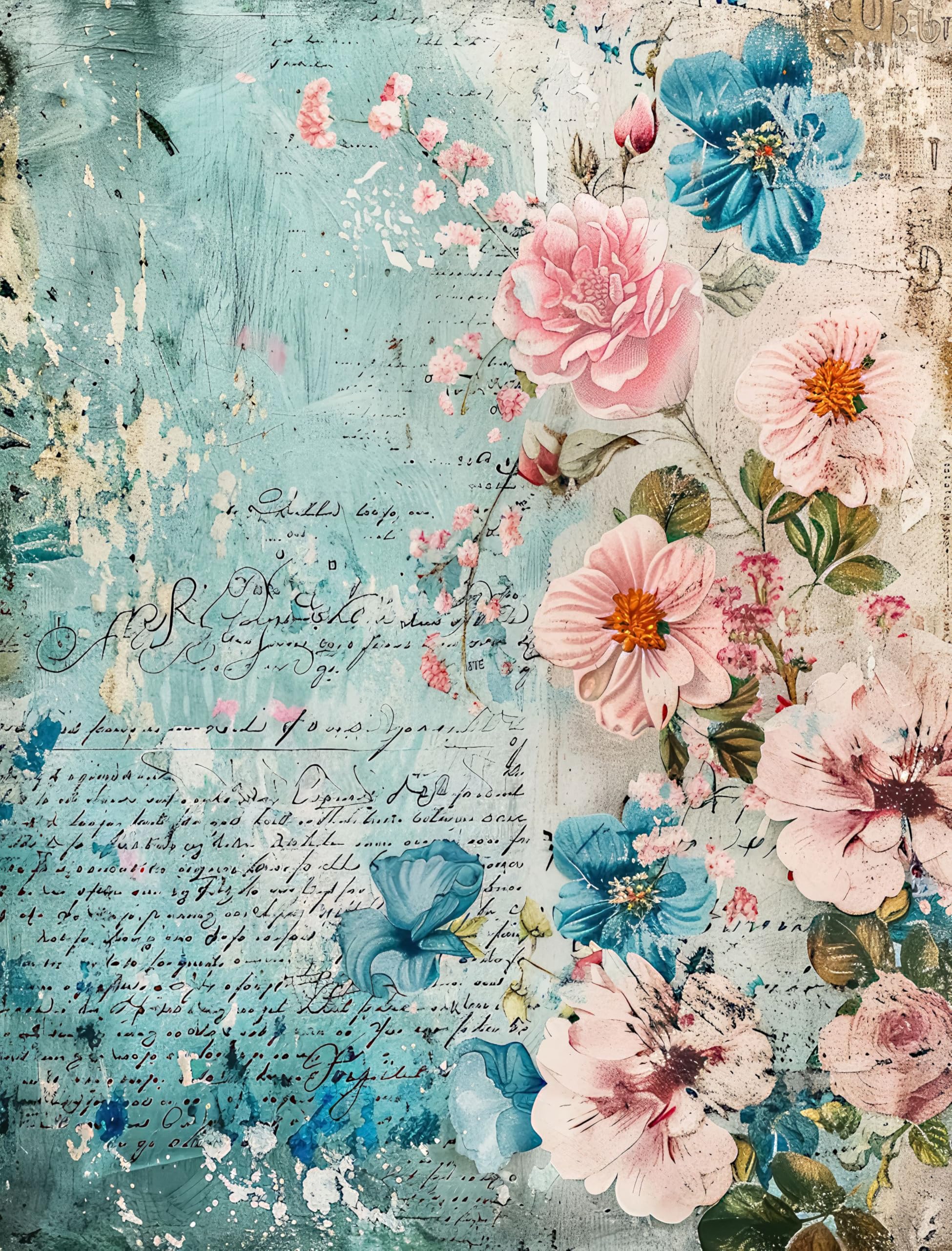 Decoupage Rice Papers - 6 Pieces | 6 Unique Designs | Versatile Decoupage Designs for Art Projects & Crafting by CRAFT KREATIVELY