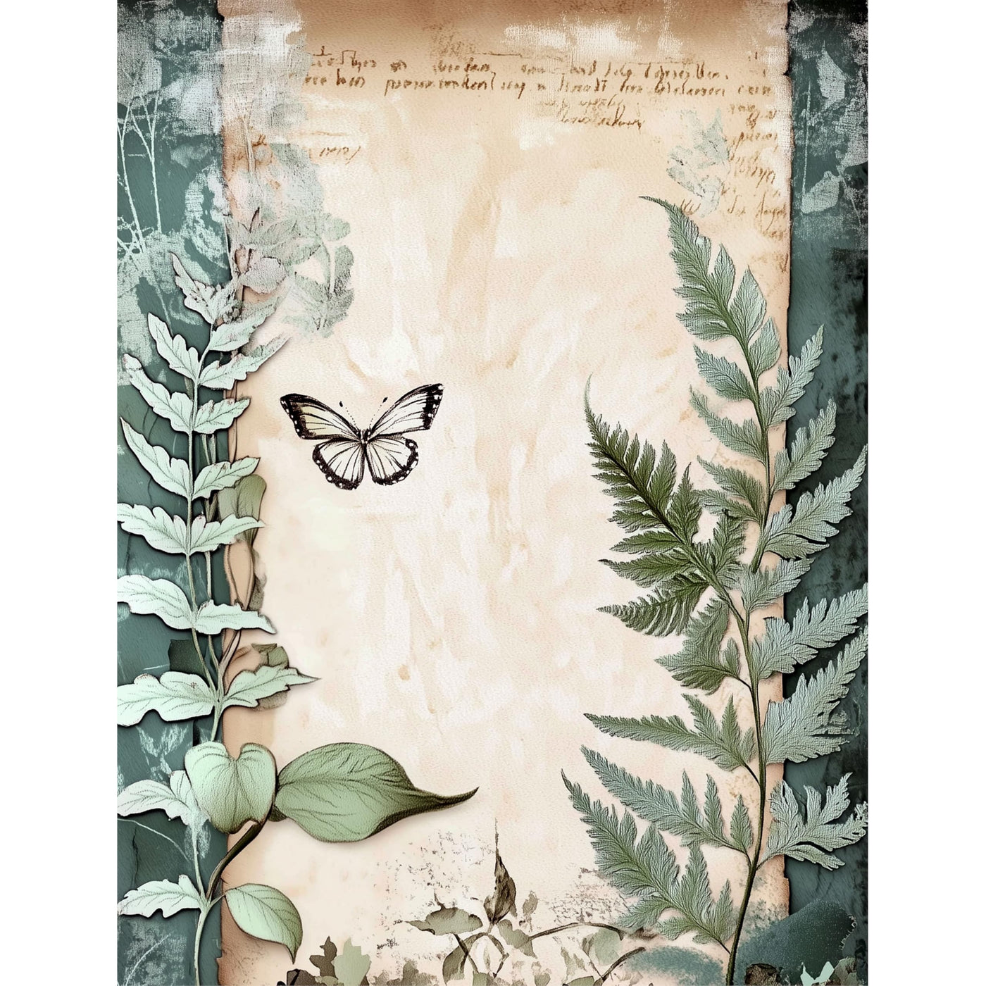 Botanical Rice Papers – Decoupage Paper Design for Furniture, Mixed Media, Cards & Crafts, Decoupage by CRAFT KREATIVELY