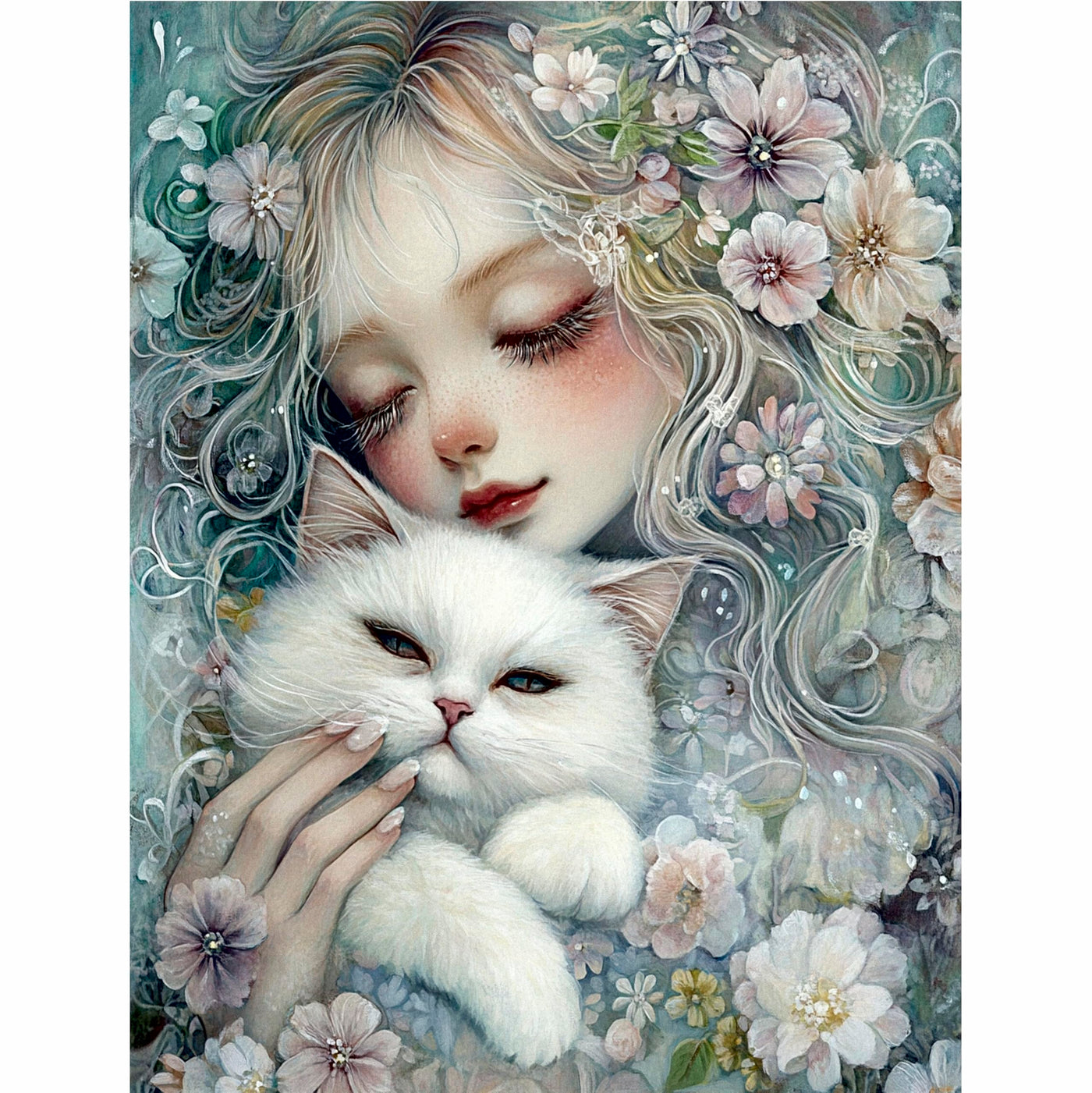 Decoupage Rice Paper, 20 x 26.5cm (6 Sheets) – 6x Decoupage Beauty Papers for Collage, Mixed Media, Card Making & Crafts, Decoupage by CRAFT KREATIVELY