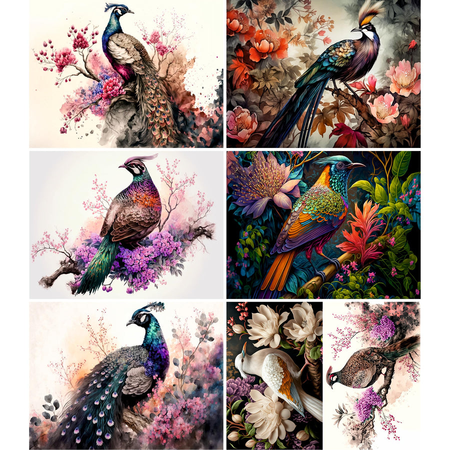 Landscape Rice Papers – Decoupage Paper Design for Furniture, Mixed Media, Cards & Crafts, Decoupage by CRAFT KREATIVELY