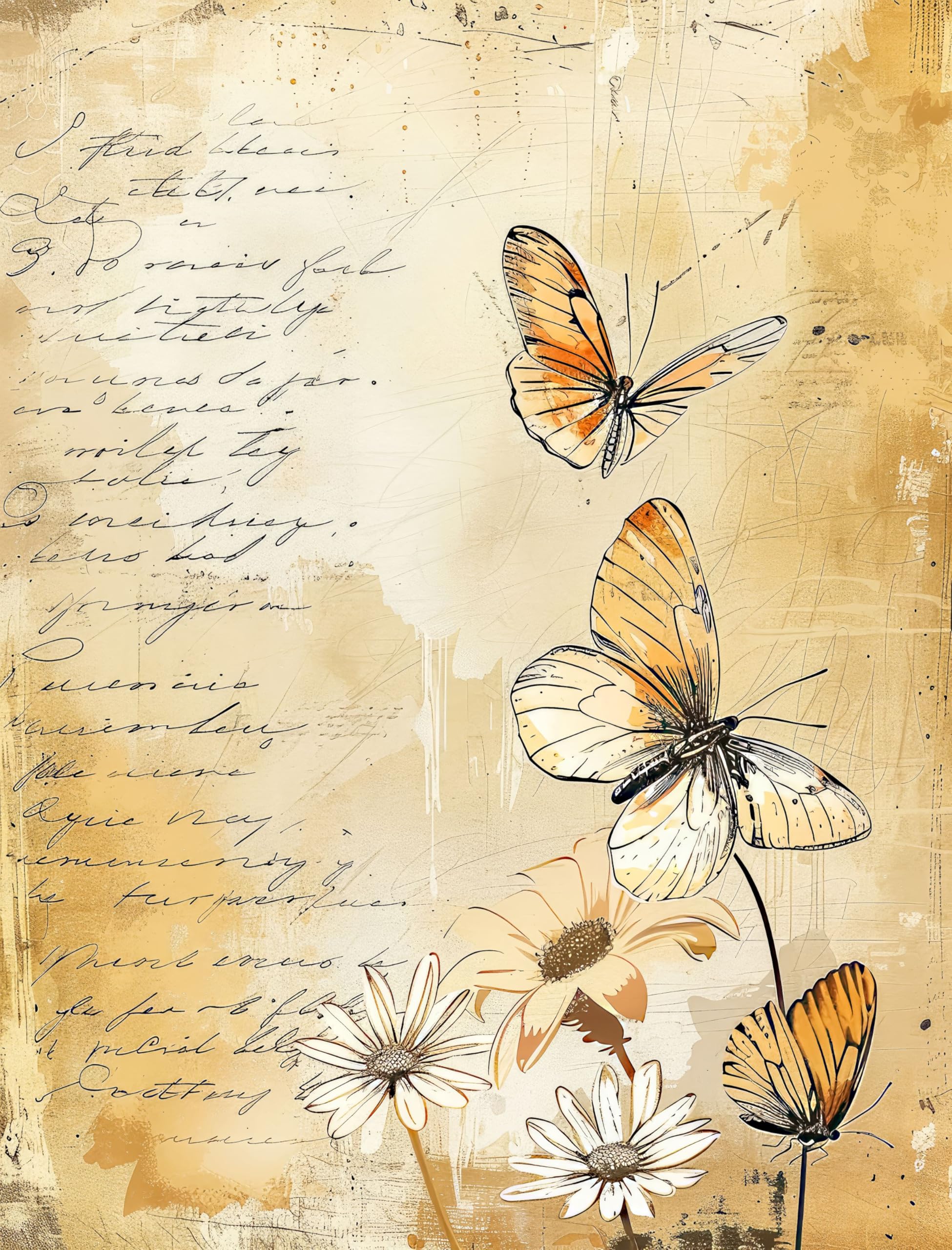 Decoupage Rice Papers - 6 Pieces | 6 Unique Designs | Versatile Decoupage Designs for Art Projects & Crafting by CRAFT KREATIVELY