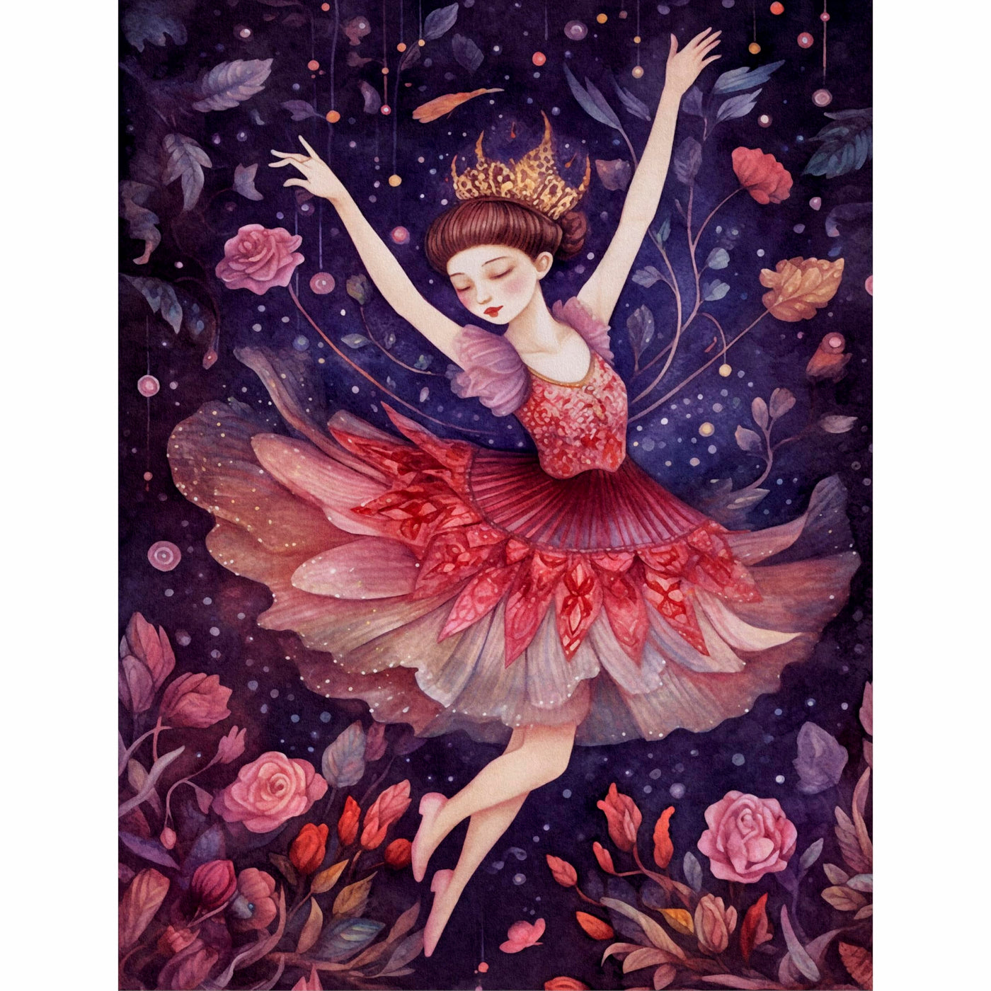 Decoupage Rice Paper, 20 x 26.5cm (6 Sheets) – 6x Decoupage Ballet Papers for Collage, Mixed Media, Card Making & Crafts, Decoupage by CRAFT KREATIVELY