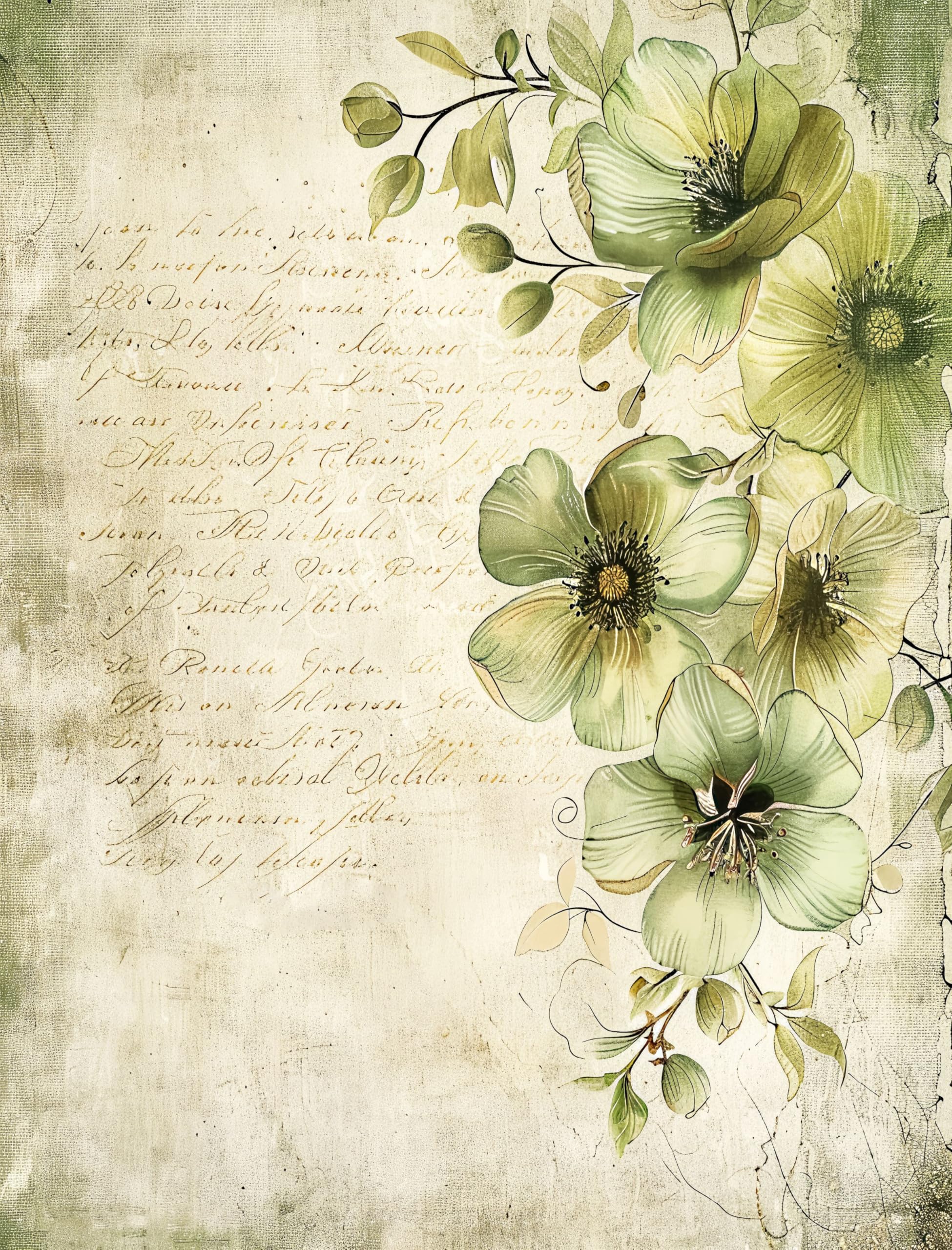 Decoupage Rice Papers - 6 Pieces | 6 Unique Designs | Versatile Decoupage Designs for Art Projects & Crafting by CRAFT KREATIVELY