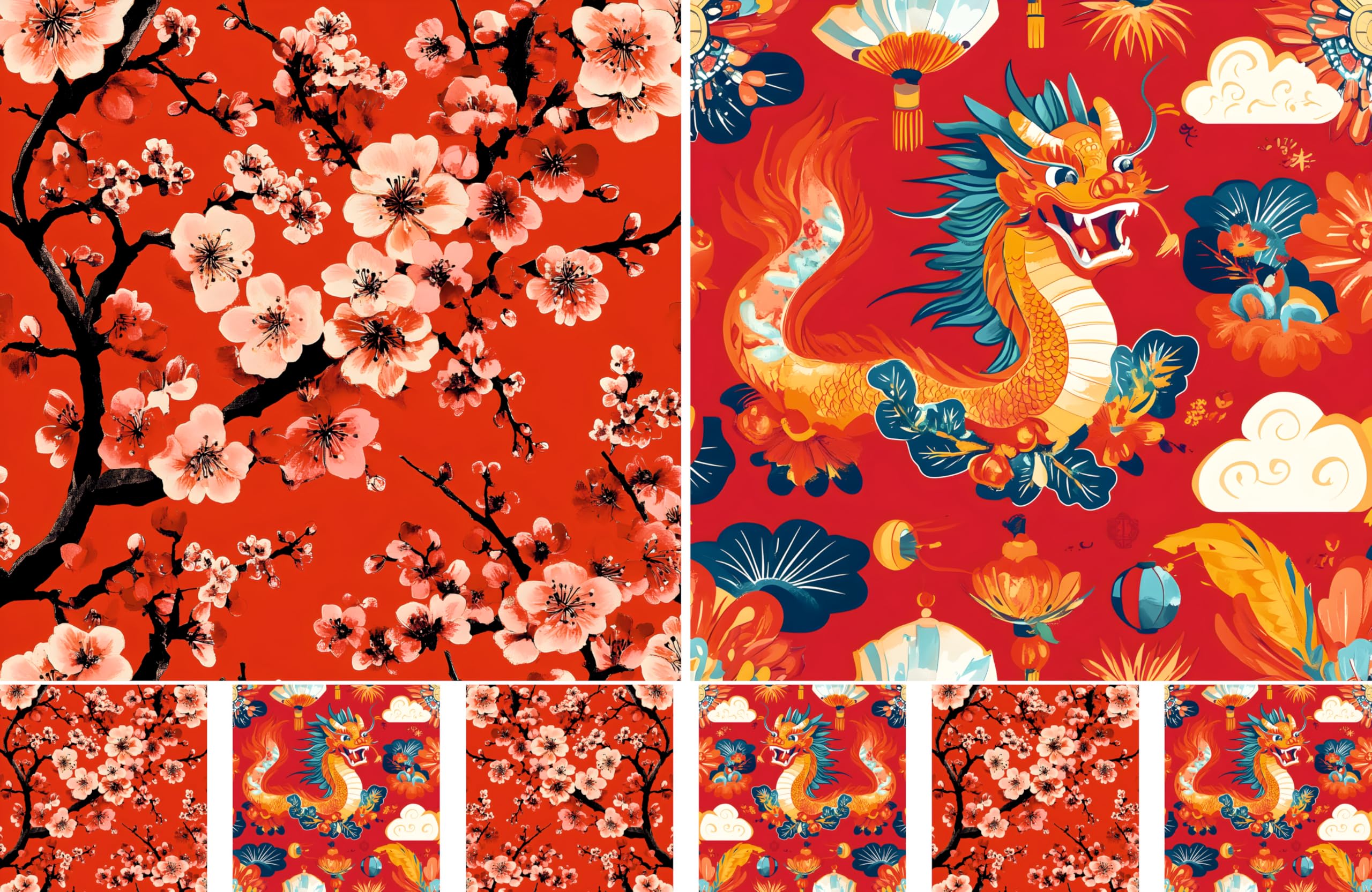 Decoupage Rice Papers - 4 Sheets | 8 Unique Designs | Versatile Christmas Designs for Art Projects & Crafting by CRAFT KREATIVELY