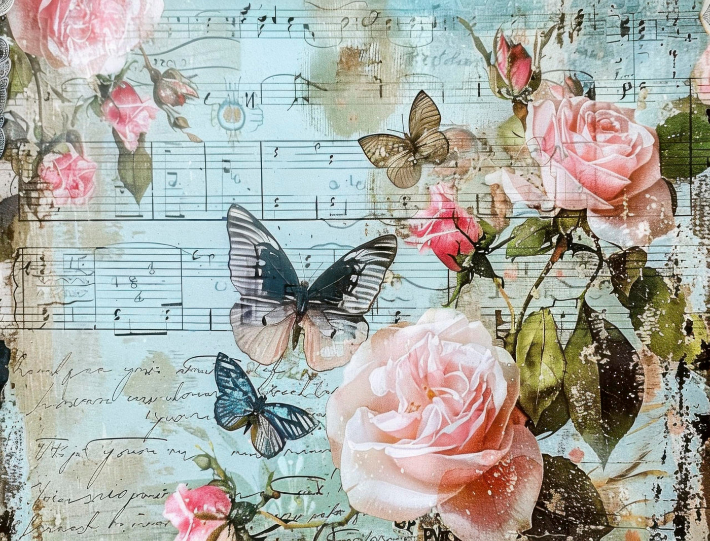 Decoupage Rice Papers - 6 Pieces | 6 Unique Designs | Versatile Decoupage Designs for Art Projects & Crafting by CRAFT KREATIVELY