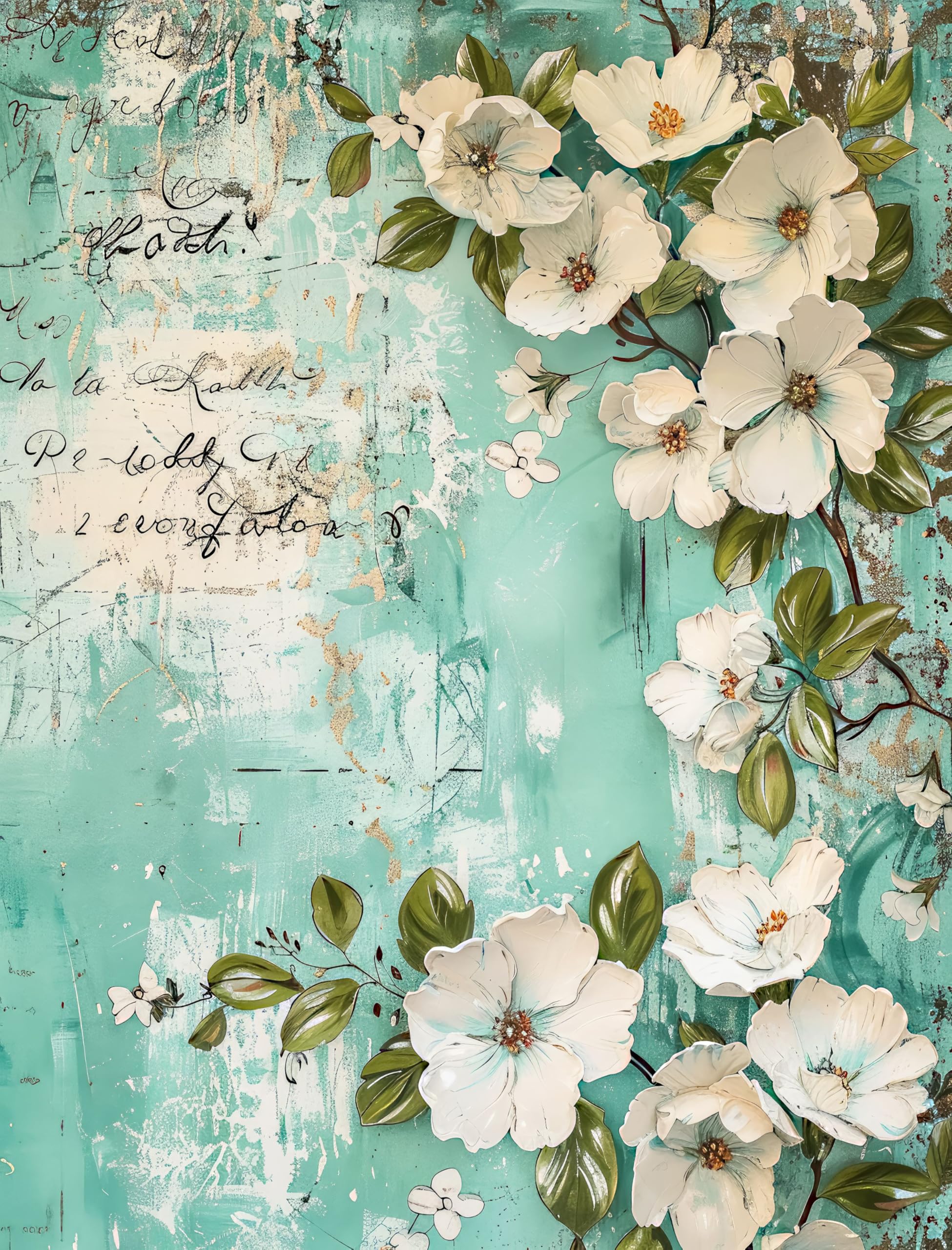 Decoupage Rice Papers - 6 Pieces | 6 Unique Designs | Versatile Decoupage Designs for Art Projects & Crafting by CRAFT KREATIVELY