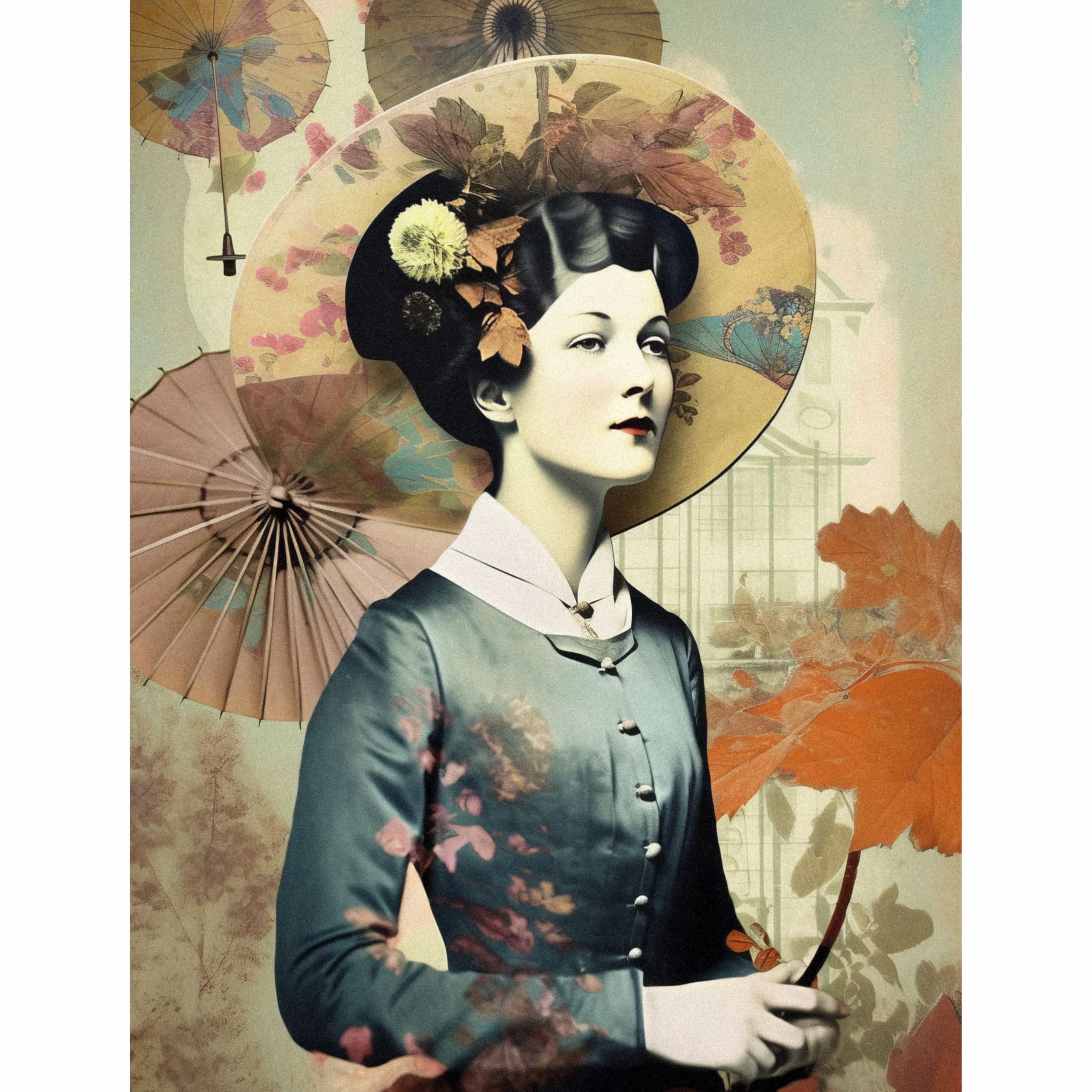 Decoupage Rice Paper, 20 x 26.5cm (6 Sheets) – 6x Decoupage Beauty Papers for Collage, Mixed Media, Card Making & Crafts, Decoupage by CRAFT KREATIVELY