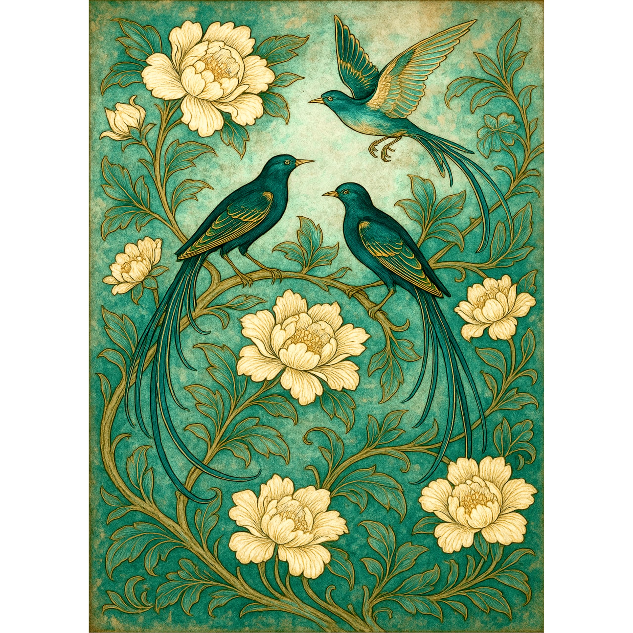 Decoupage Rice Papers – Decoupage Paper Design for Furniture, Mixed Media, Cards & Crafts, Decoupage by CRAFT KREATIVELY
