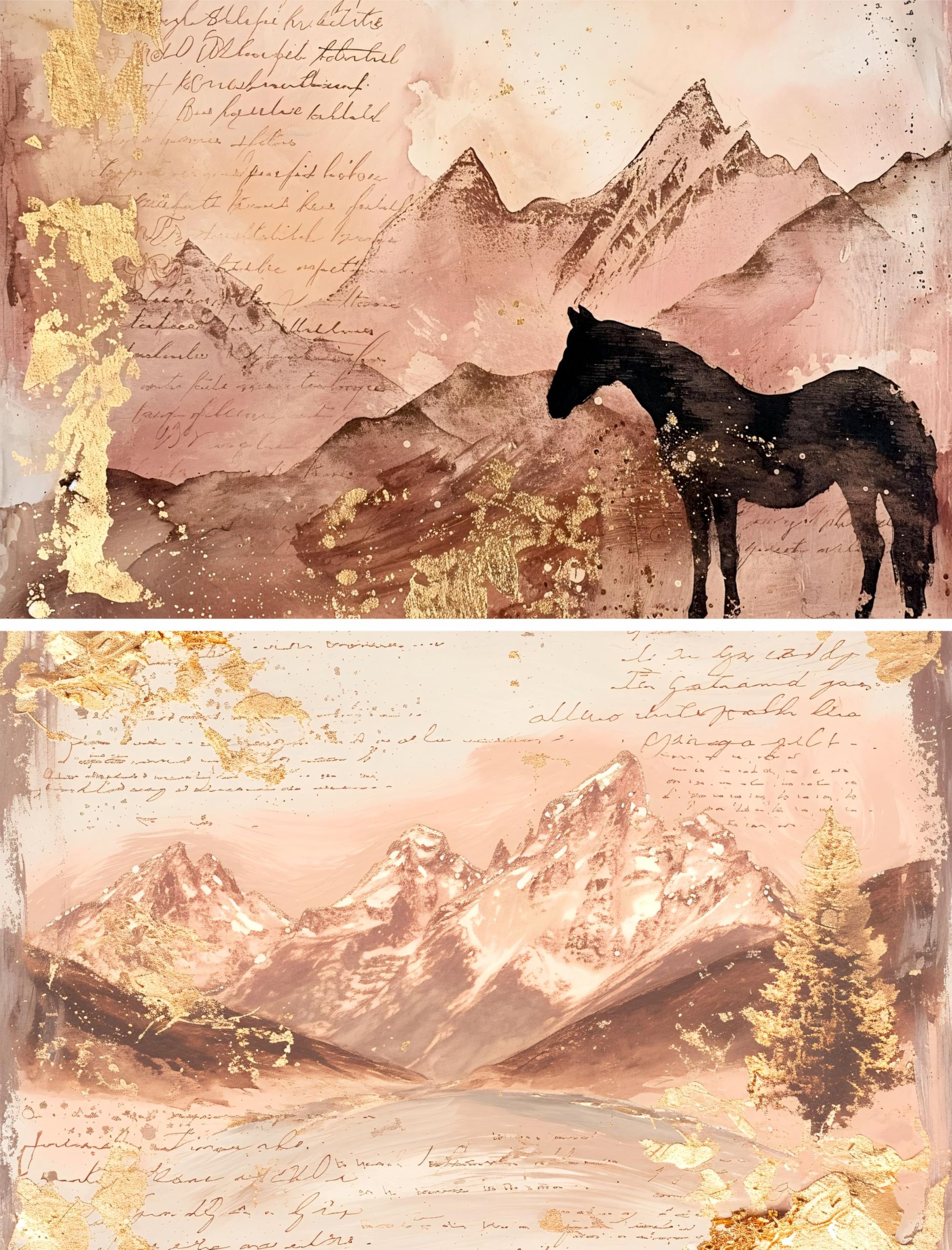 Decoupage Rice Papers - 6 Pieces | 6 Unique Designs | Versatile Decoupage Designs for Art Projects & Crafting by CRAFT KREATIVELY