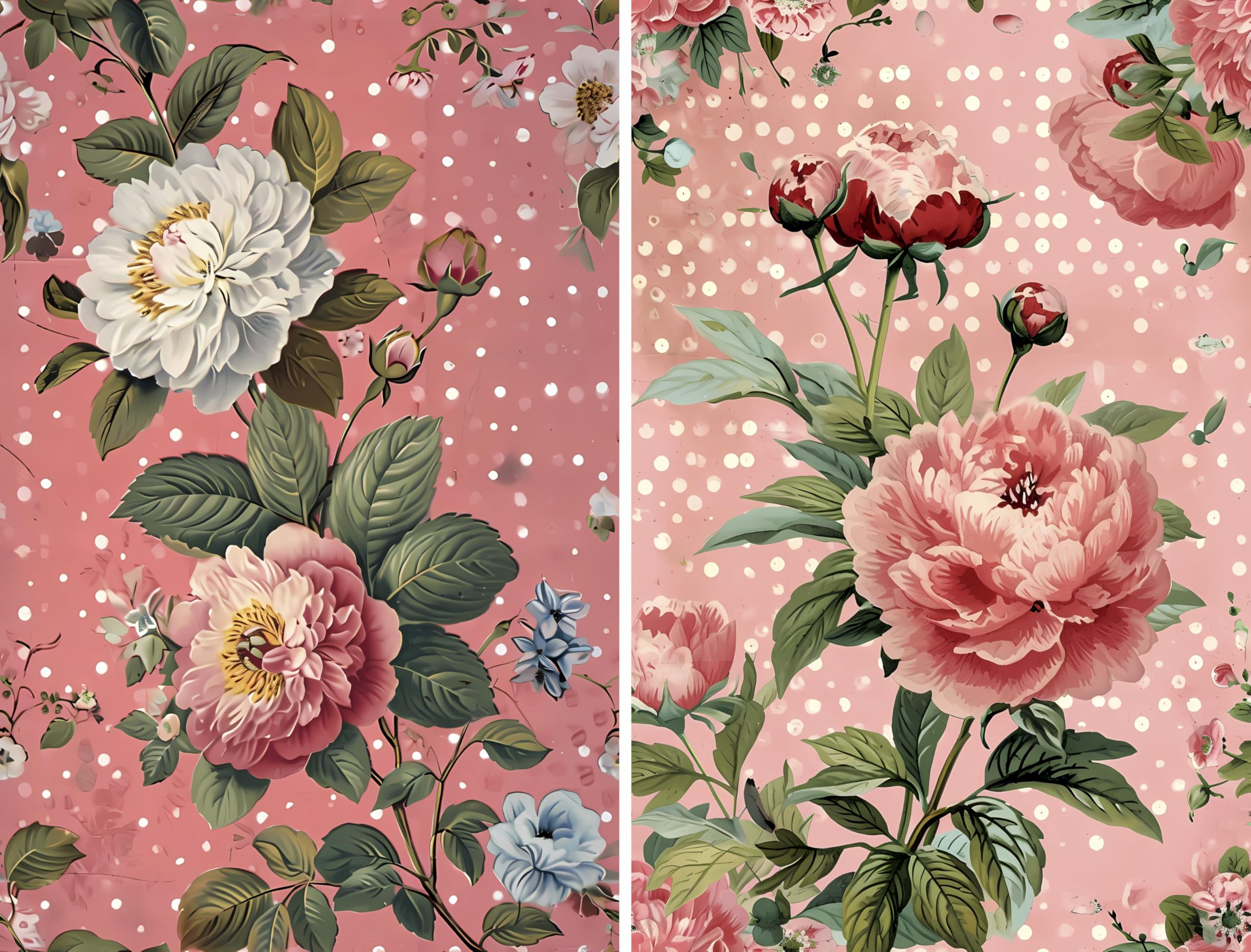 Decoupage Rice Papers - 6 Pieces | 6 Unique Designs | Versatile Decoupage Designs for Art Projects & Crafting by CRAFT KREATIVELY