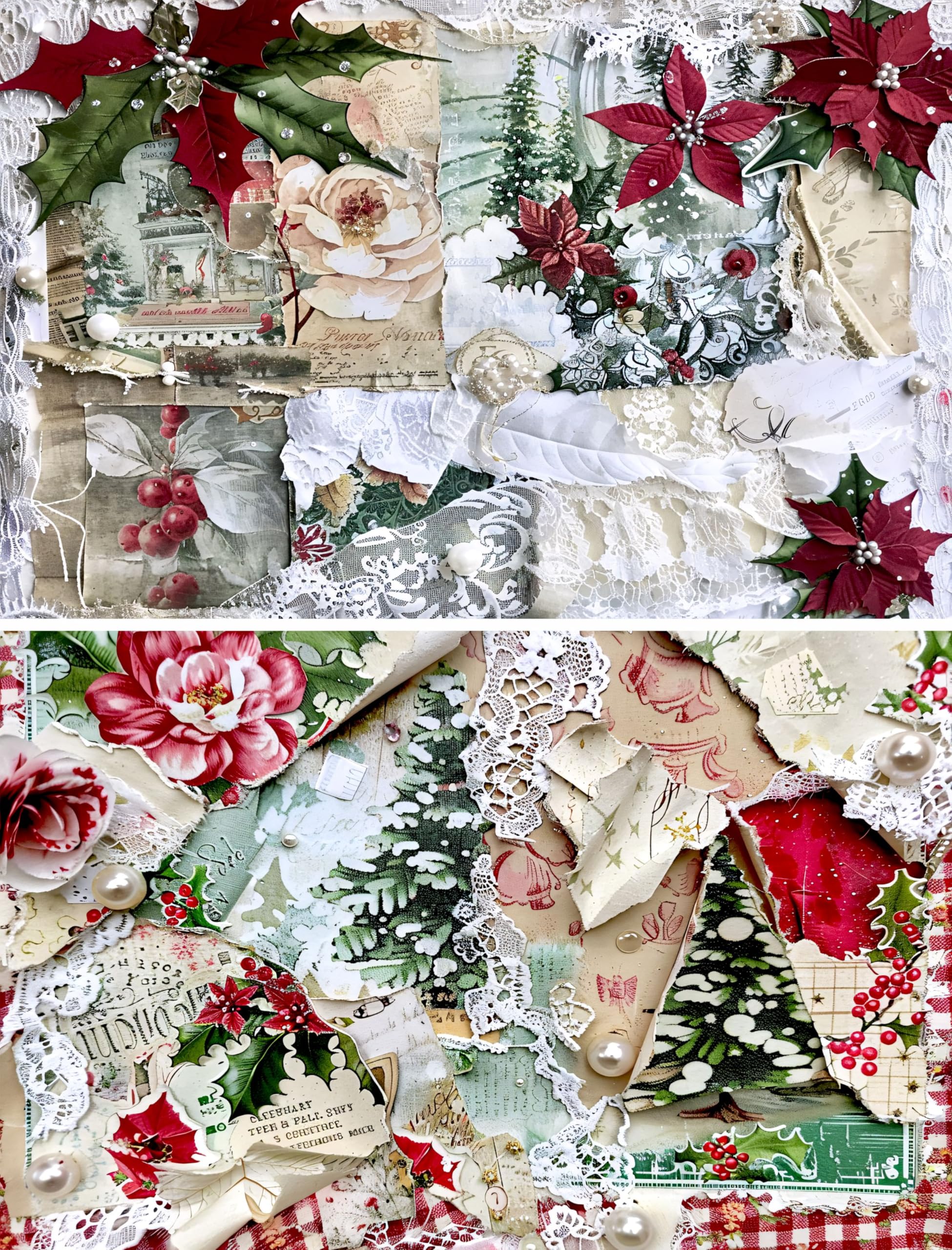 Decoupage Rice Papers - 6 Pieces | 6 Unique Designs | Versatile Decoupage Designs for Art Projects & Crafting by CRAFT KREATIVELY