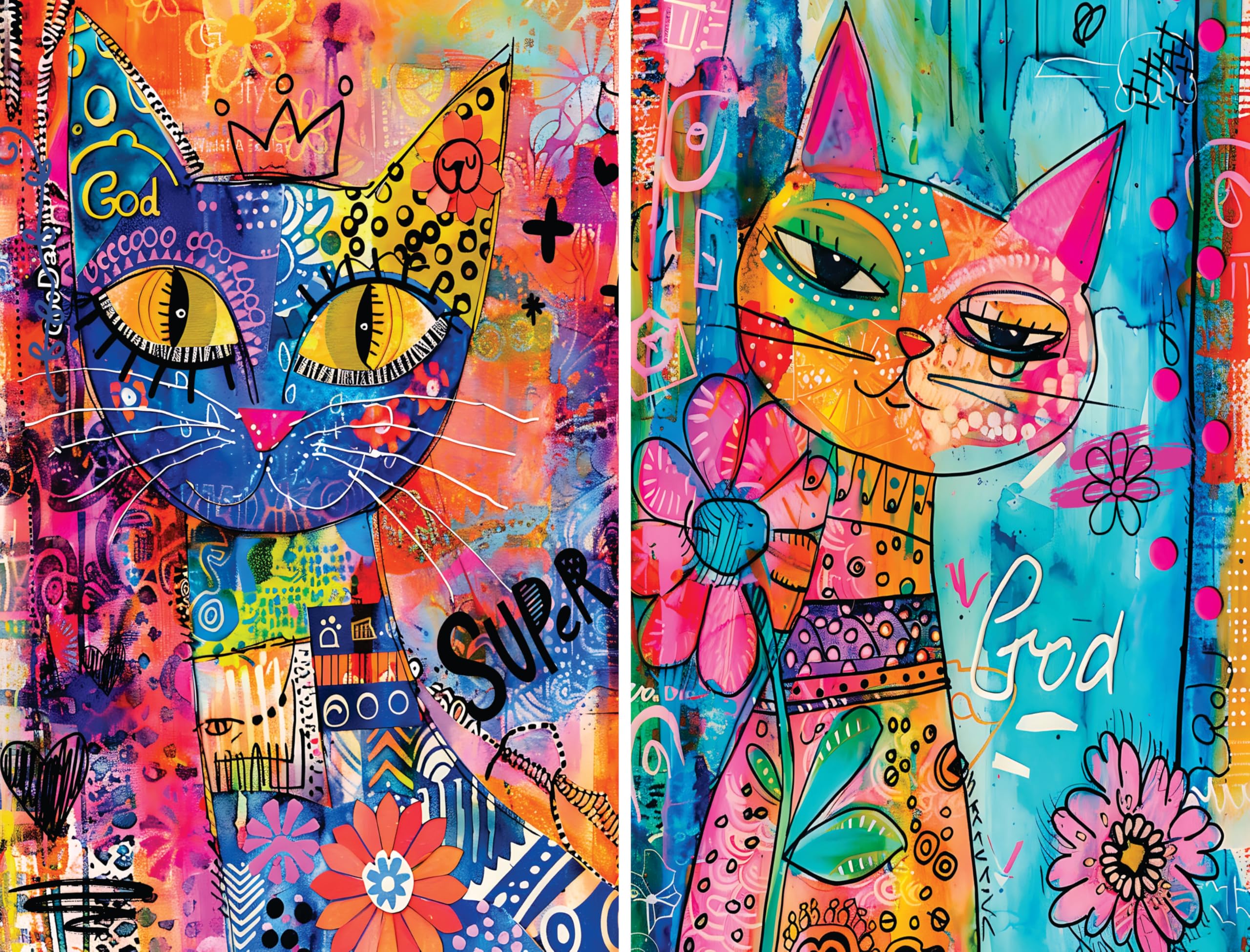 Decoupage Rice Papers - 6 Pieces | 12 Unique Designs | Versatile Decoupage Designs for Art Projects & Crafting by CRAFT KREATIVELY