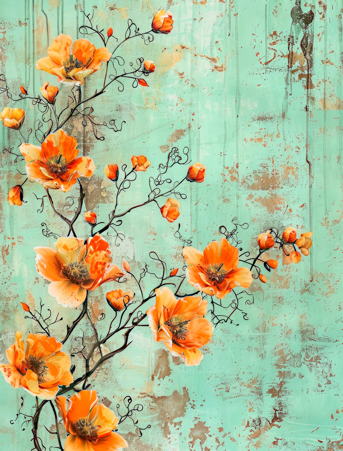 Decoupage Rice Papers - 6 Pieces | 6 Unique Designs | Versatile Decoupage Designs for Art Projects & Crafting by CRAFT KREATIVELY