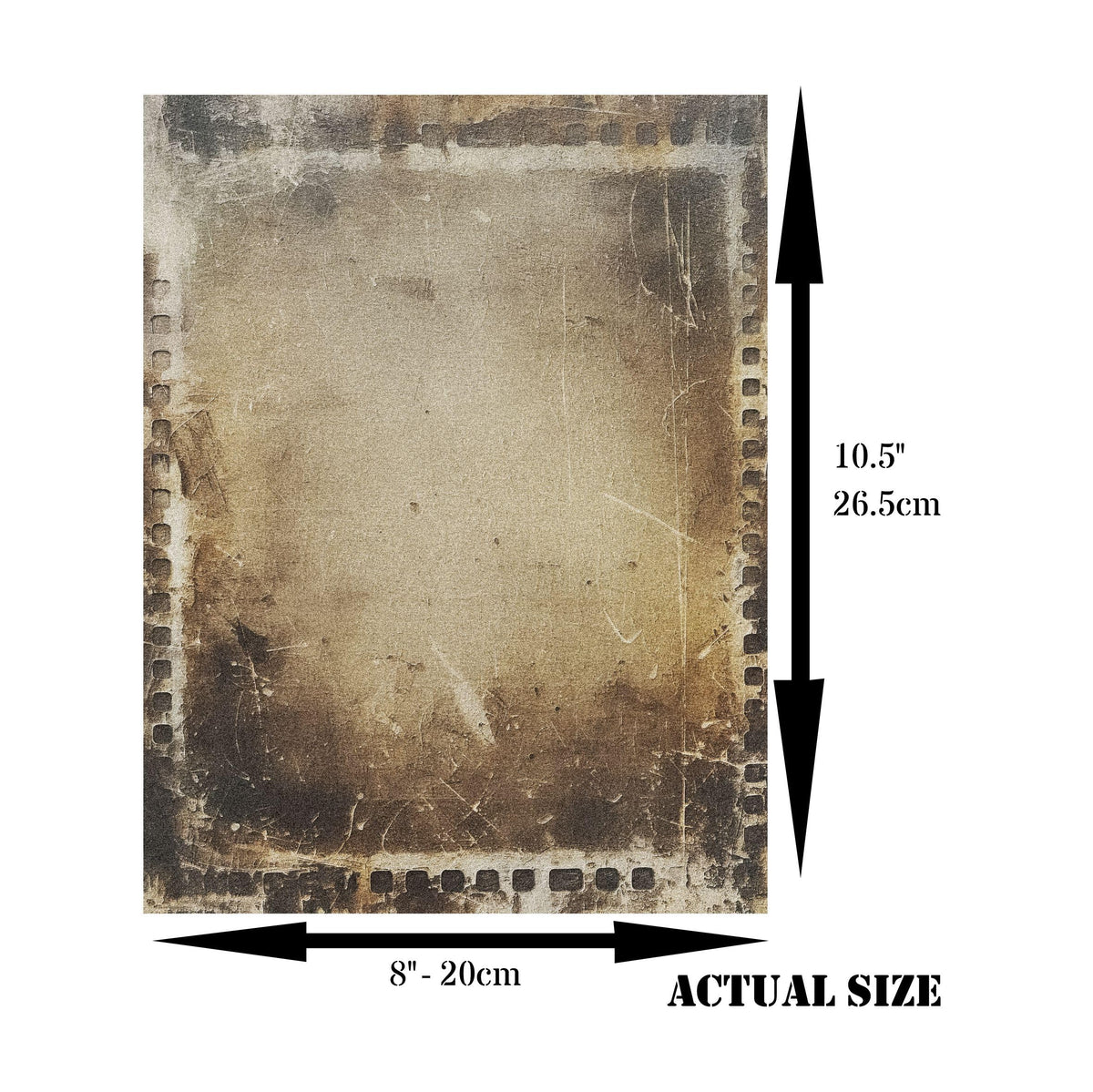 Vintage Grunge Rice Paper – for Decoupage Scrapbooking Cards Crafts