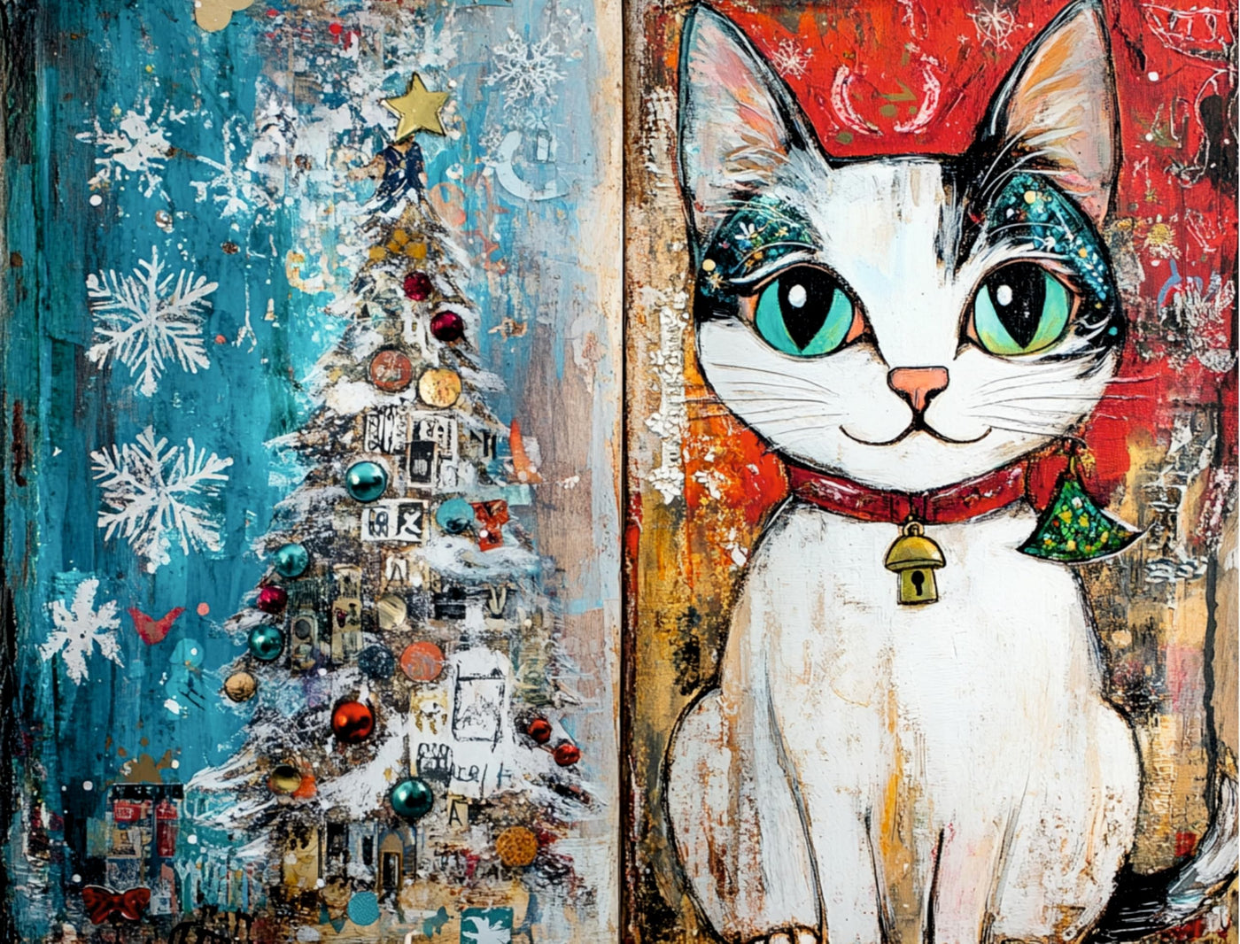 Decoupage Rice Papers - 6 Sheets | 6 Unique Designs | Versatile Christmas Designs for Art Projects & Crafting by CRAFT KREATIVELY