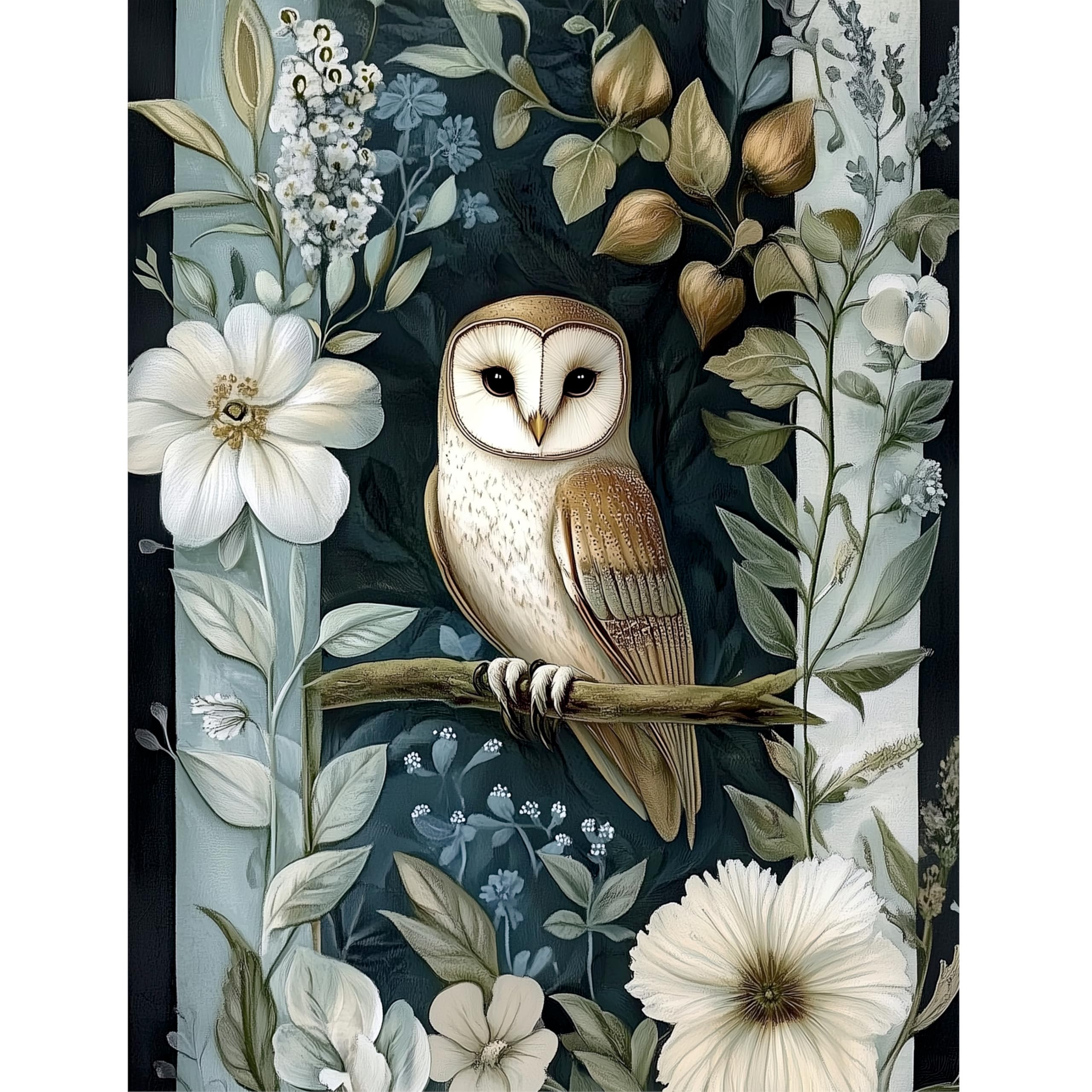 Botanical Rice Papers – Decoupage Paper Design for Furniture, Mixed Media, Cards & Crafts, Decoupage by CRAFT KREATIVELY