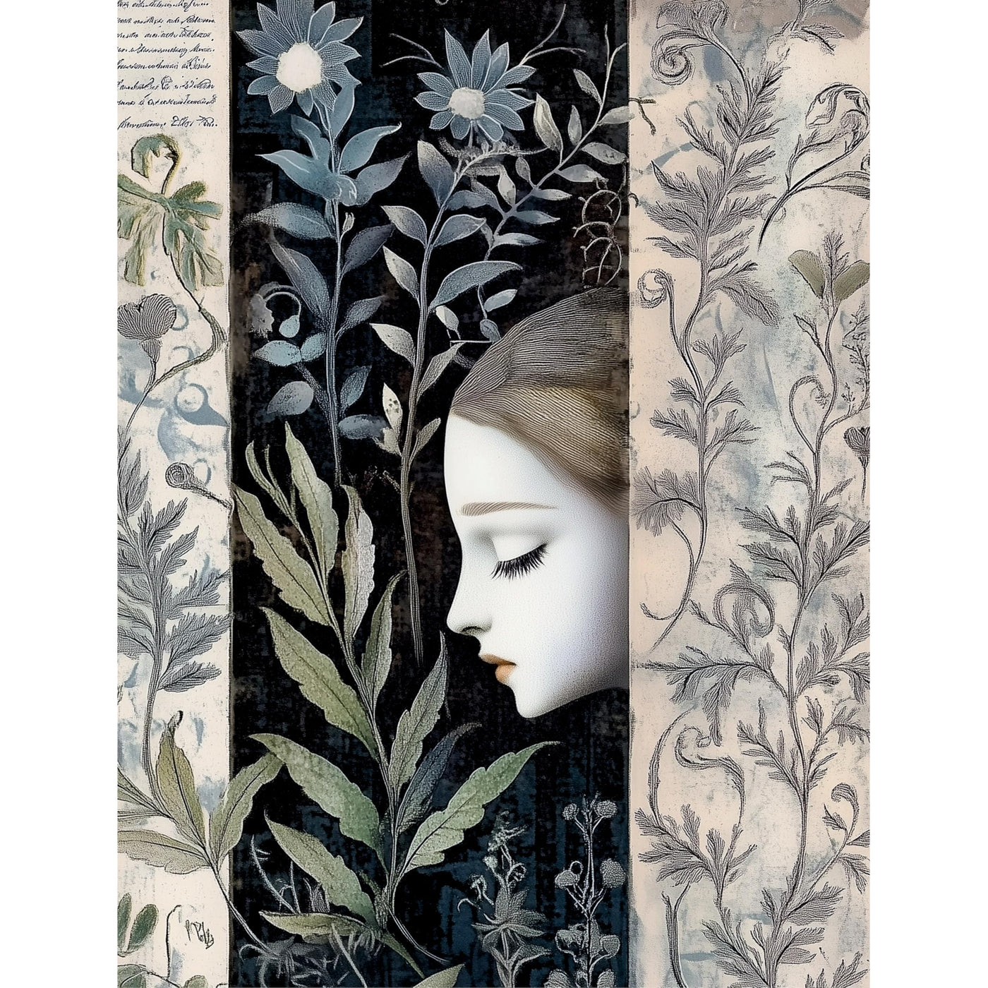 Botanical Rice Papers – Decoupage Paper Design for Furniture, Mixed Media, Cards & Crafts, Decoupage by CRAFT KREATIVELY