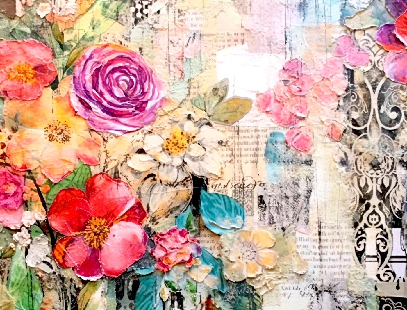 Decoupage Rice Papers - 6 Pieces | 6 Unique Designs | Versatile Decoupage Designs for Art Projects & Crafting by CRAFT KREATIVELY