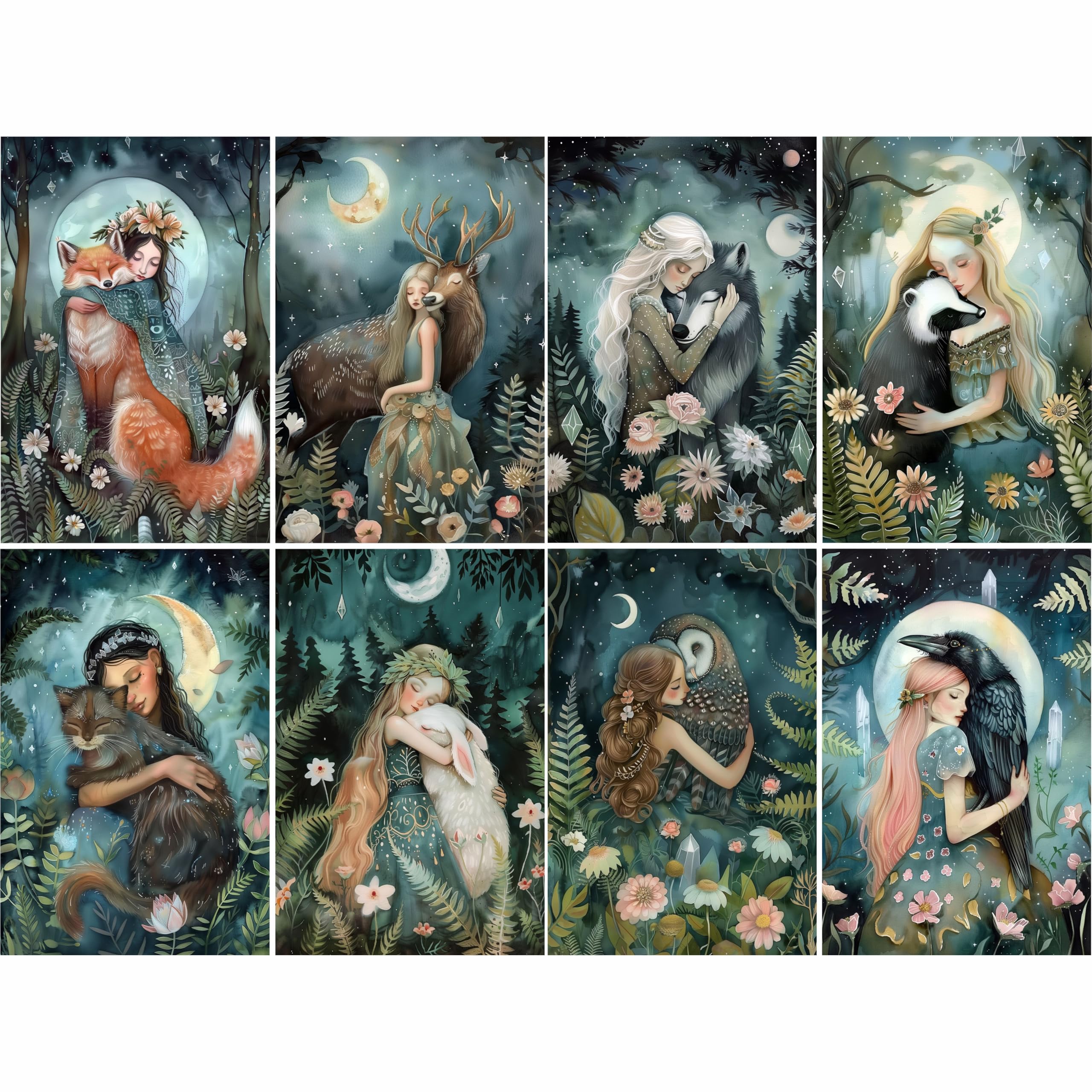 Animal Smalls Rice Papers – Decoupage Paper 16x Designs for Collage, Mixed Media, Card Making & Crafts, Decoupage by CRAFT KREATIVELY