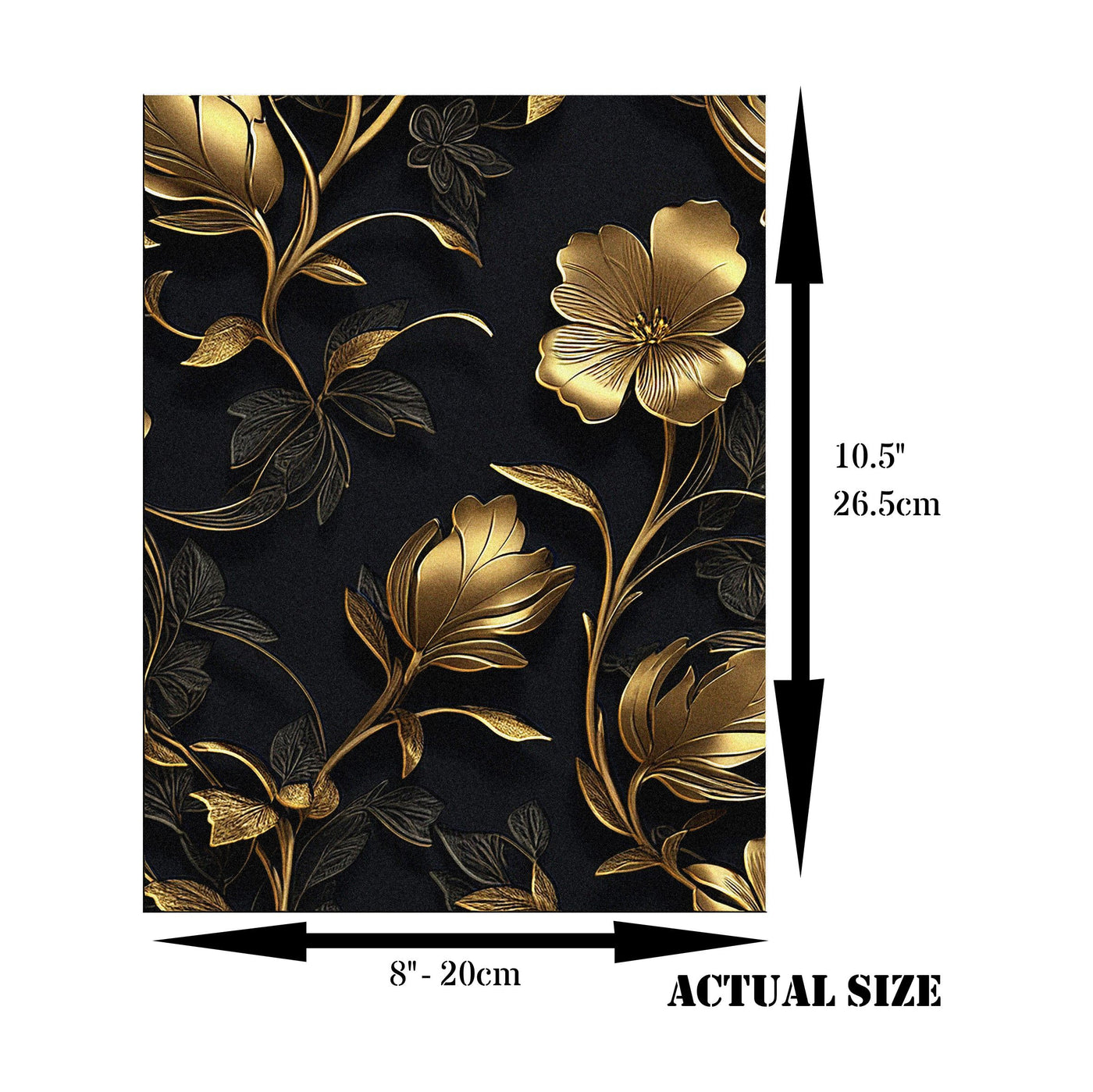 Embossed Rice Paper – for Decoupage Scrapbooking Cards Crafts