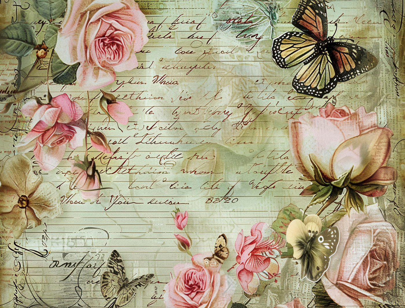 Decoupage Rice Papers - 6 Pieces | 6 Unique Designs | Versatile Decoupage Designs for Art Projects & Crafting by CRAFT KREATIVELY