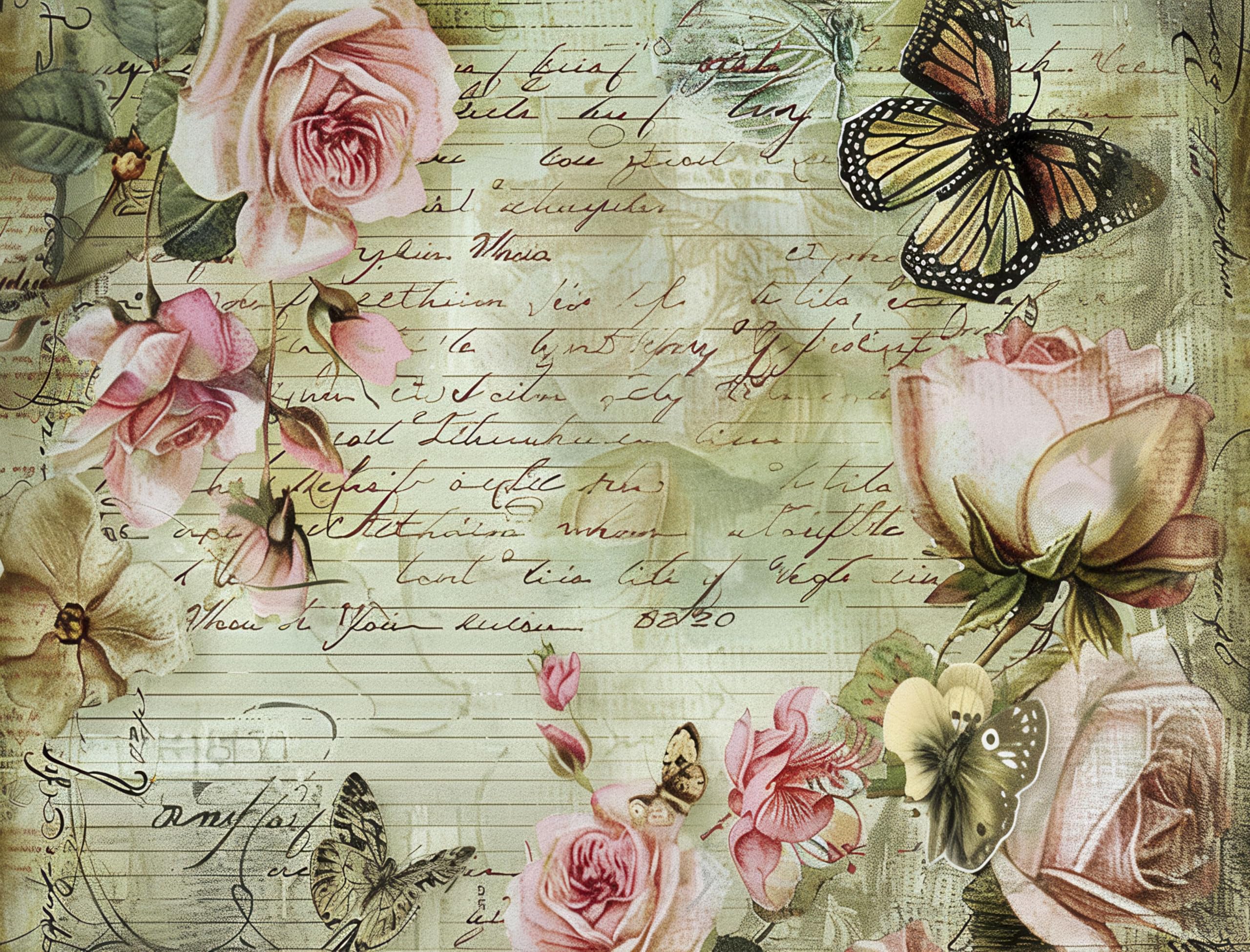 Decoupage Rice Papers - 6 Pieces | 6 Unique Designs | Versatile Decoupage Designs for Art Projects & Crafting by CRAFT KREATIVELY