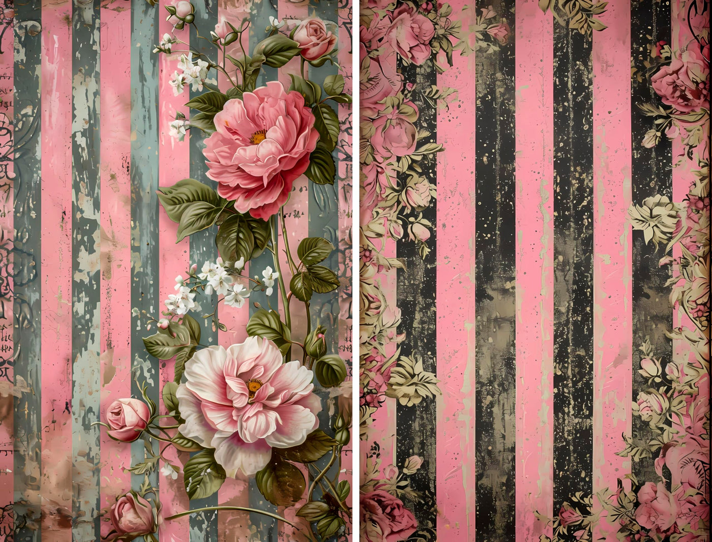 Decoupage Rice Papers - 6 Pieces | 6 Unique Designs | Versatile Decoupage Designs for Art Projects & Crafting by CRAFT KREATIVELY