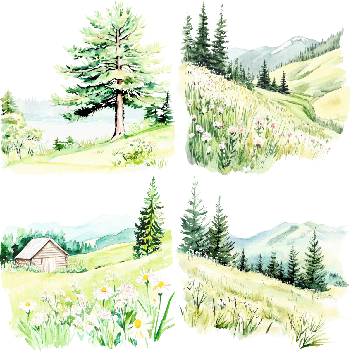 Square Rice Papers – Decoupage Paper Design for Furniture, Mixed Media, Cards & Crafts, Decoupage by CRAFT KREATIVELY